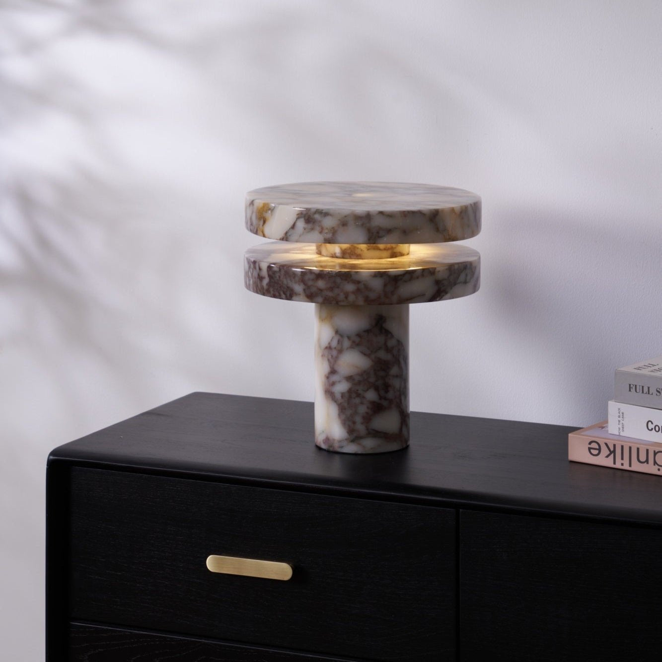 Lume Marble Table Lamp-Neutral Decor