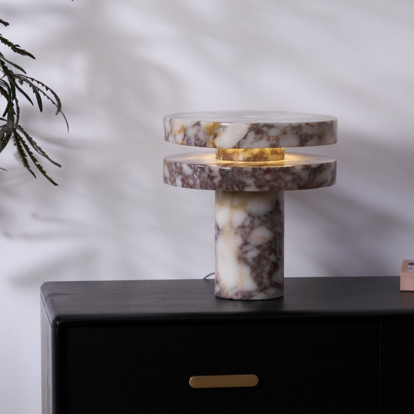 Lume Marble Table Lamp-Neutral Decor