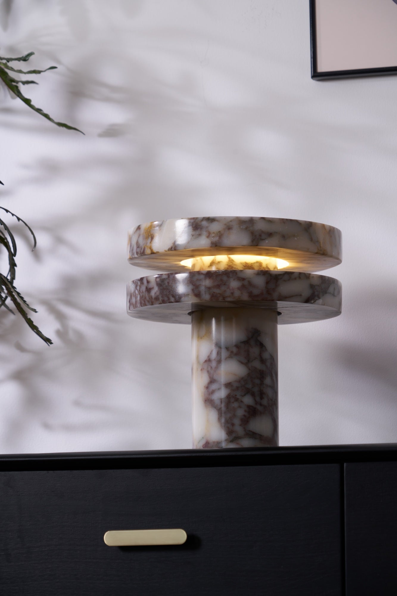 Lume Marble Table Lamp-Neutral Decor