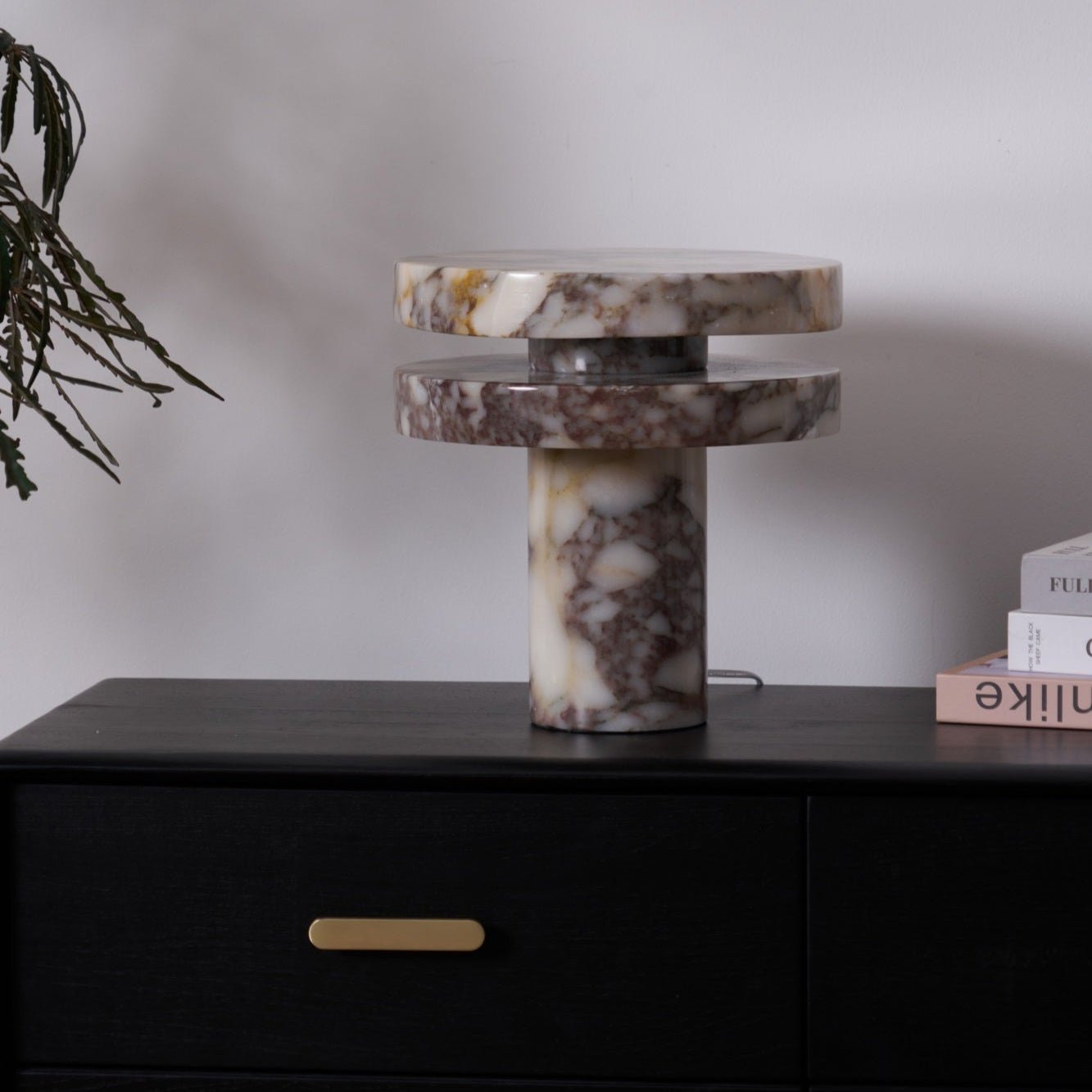 Lume Marble Table Lamp-Neutral Decor