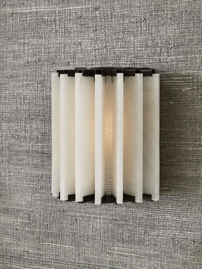 Altrix Alabaster Wall Lamp-Neutral Decor
