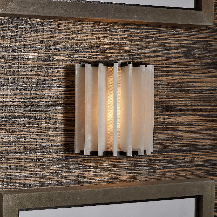 Altrix Alabaster Wall Lamp-Neutral Decor