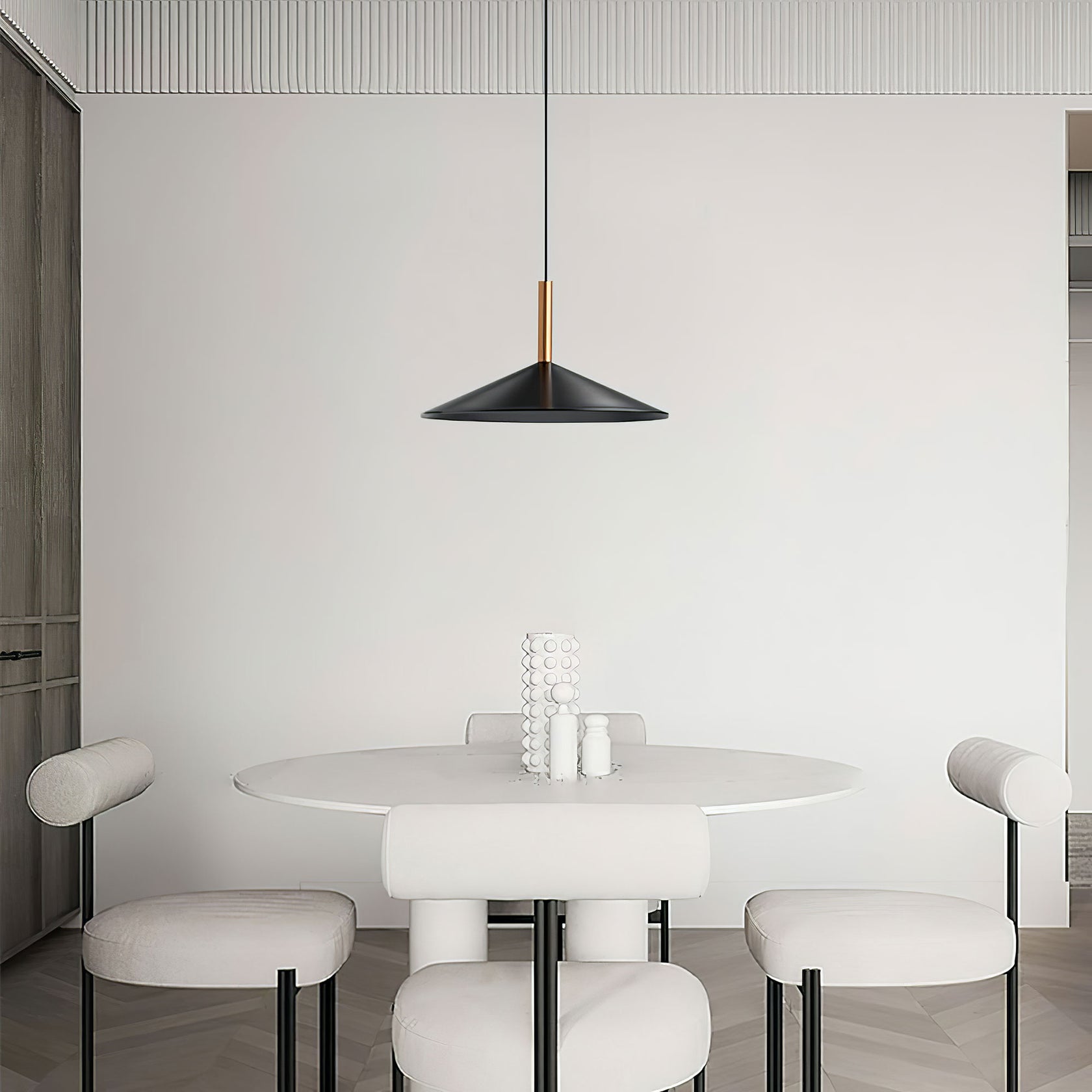 Vezoror Conical Pendant Light-Neutral Decor