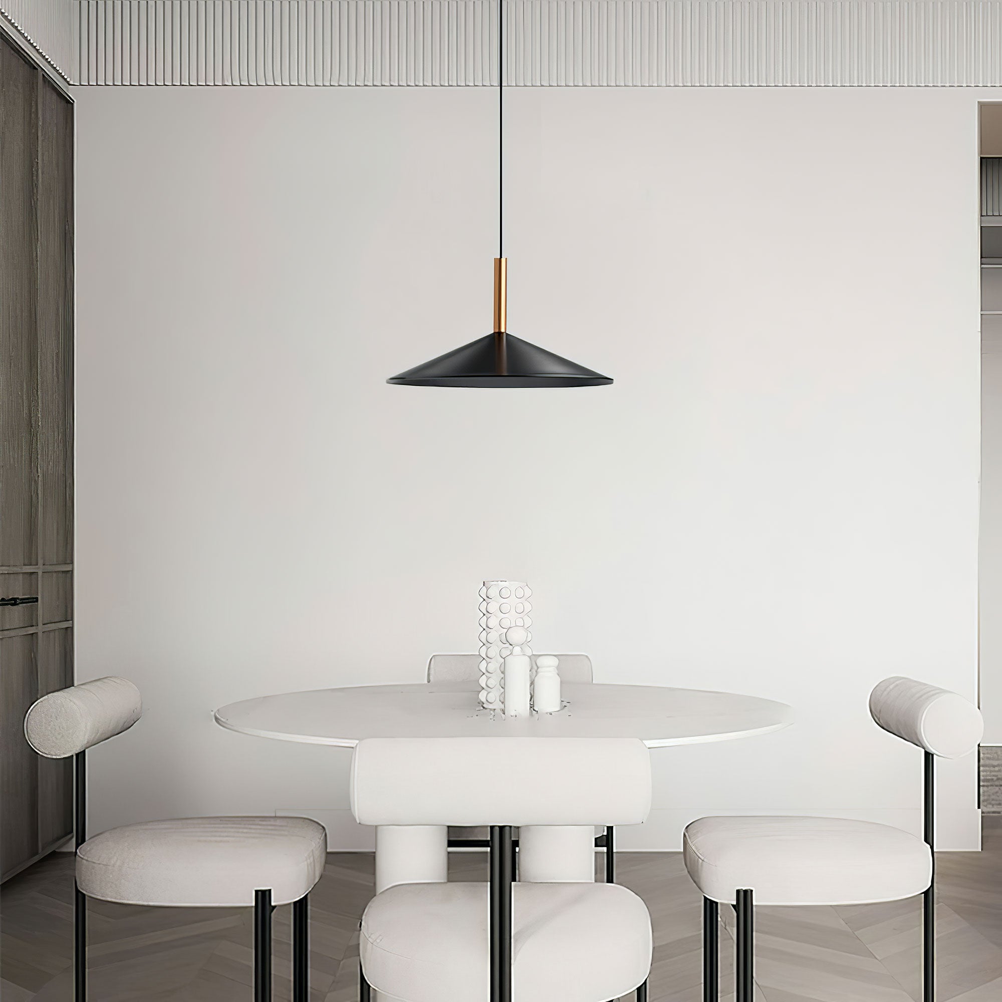 Vezoror Conical Pendant Light-Neutral Decor