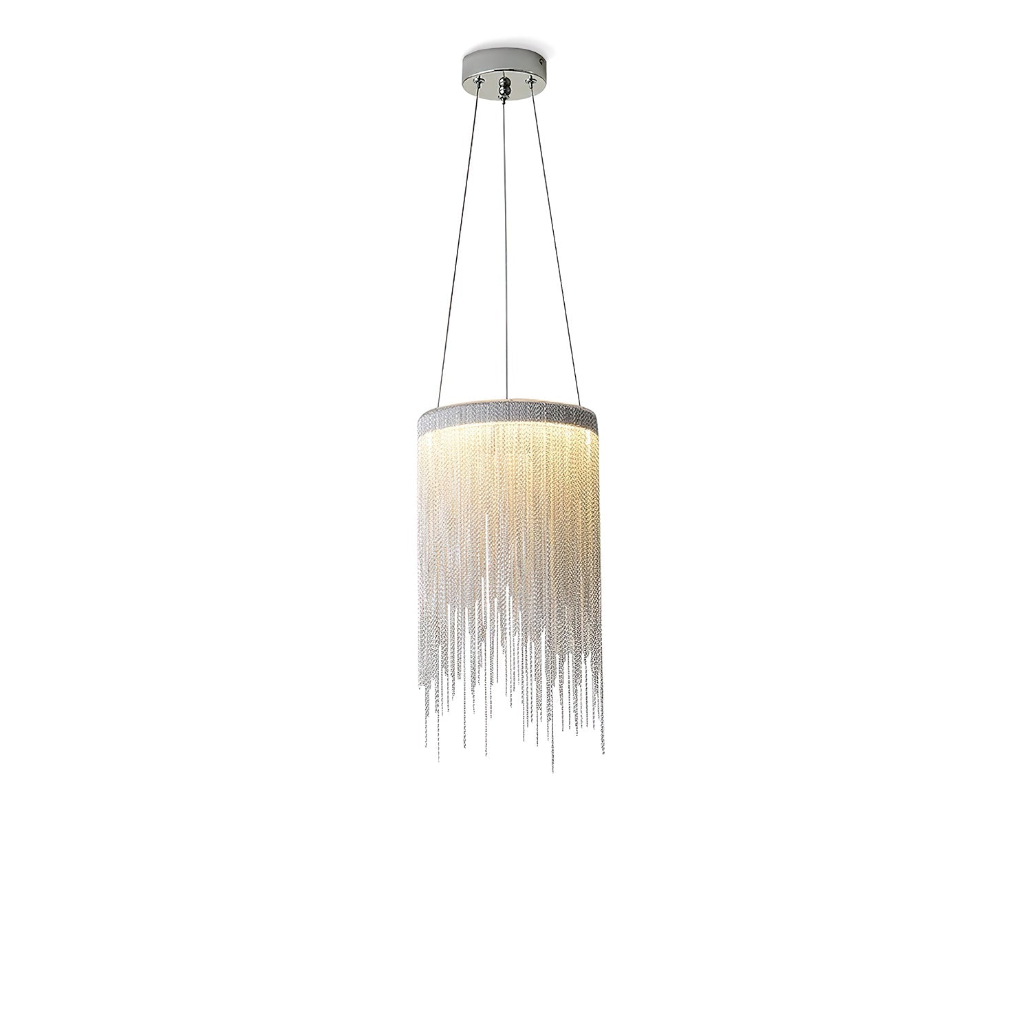 Arsoliel Postmodern Luxury Chain Tassel Pendant Light-Neutral Decor