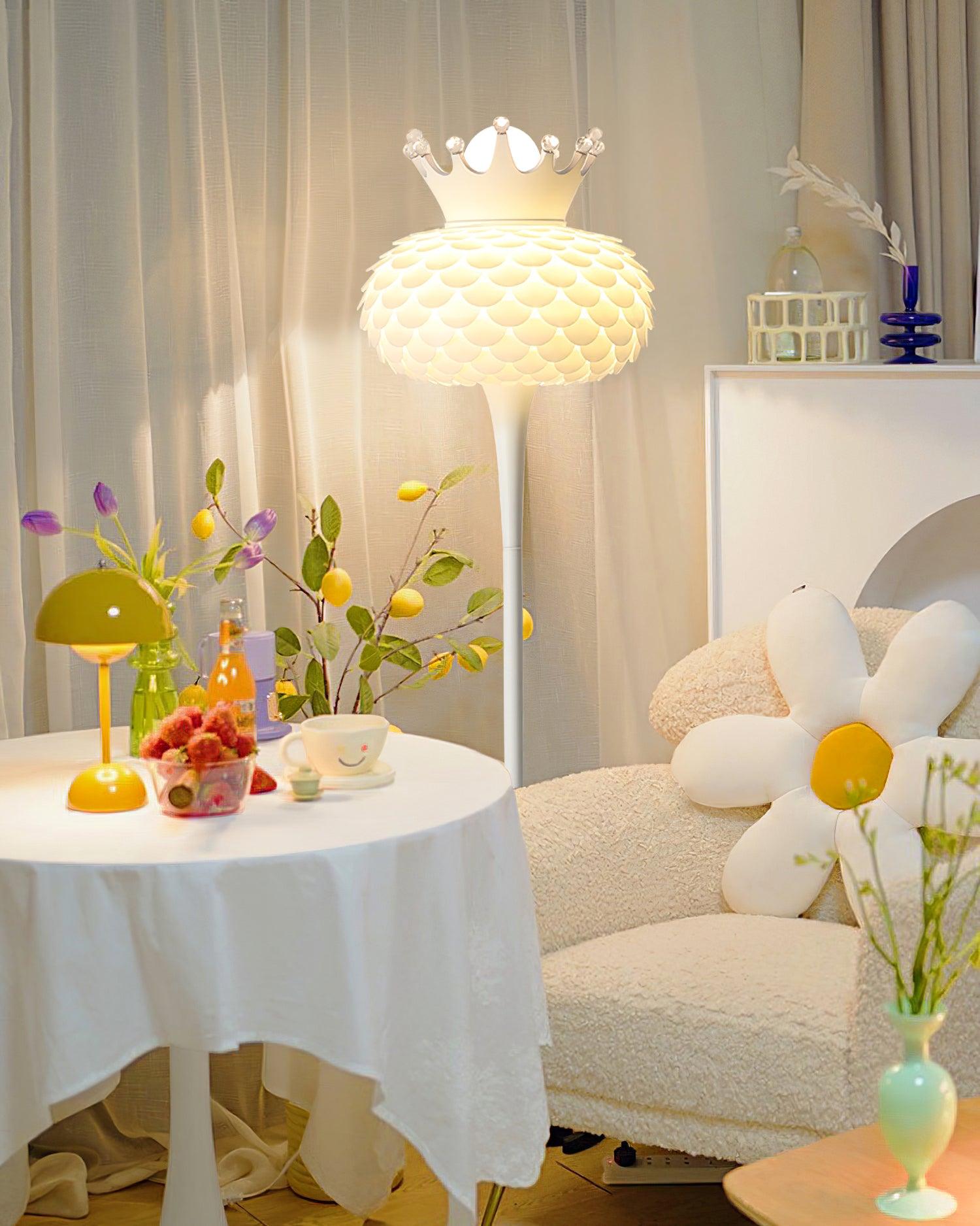 Regal Modern PVC Floor Lamp-Neutral Decor