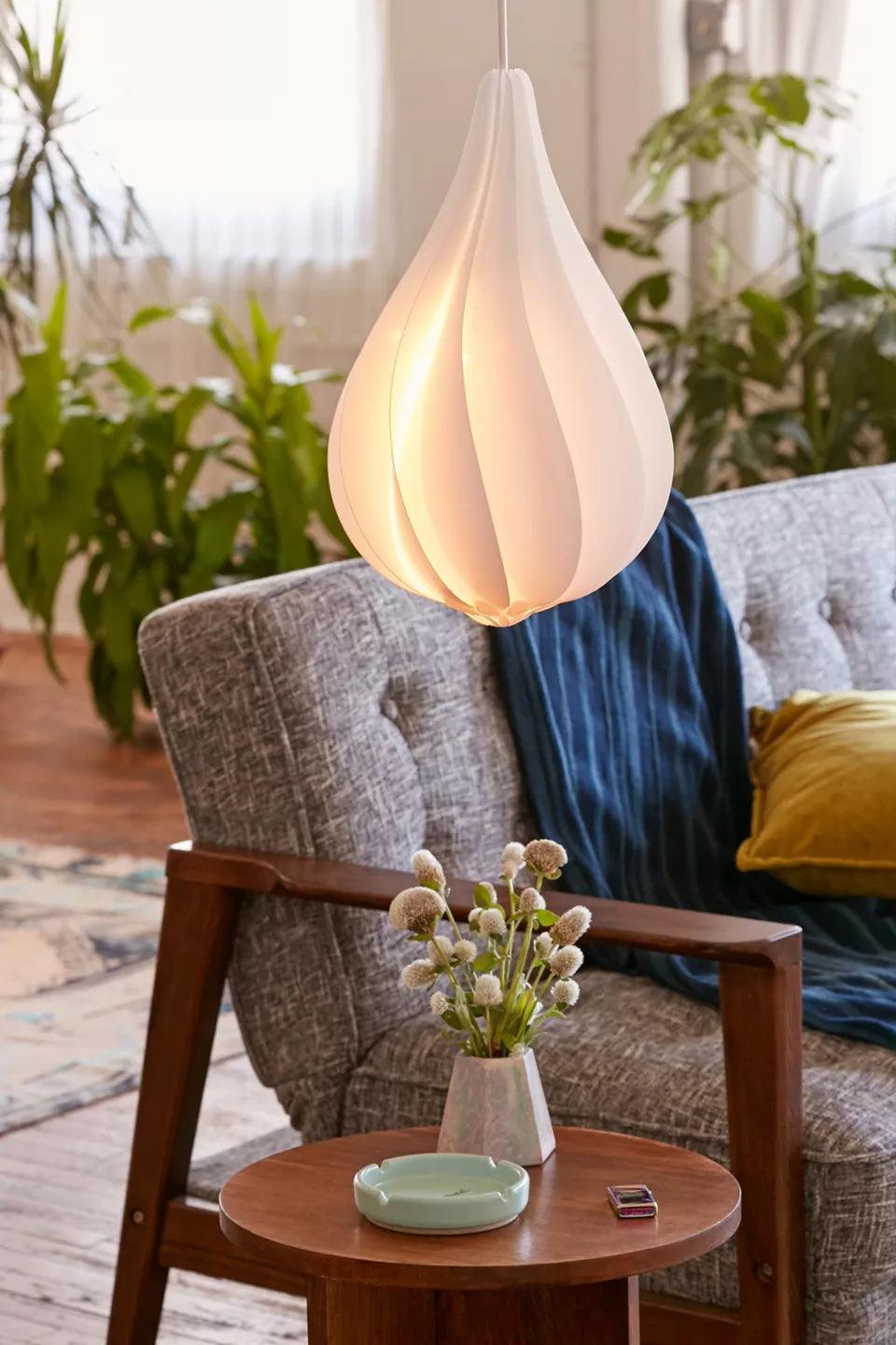 Ersoran Modern Minimalist Nordic Plastic Pendant Light-Neutral Decor