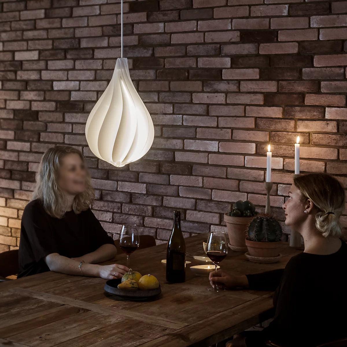 Ersoran Modern Minimalist Nordic Plastic Pendant Light-Neutral Decor