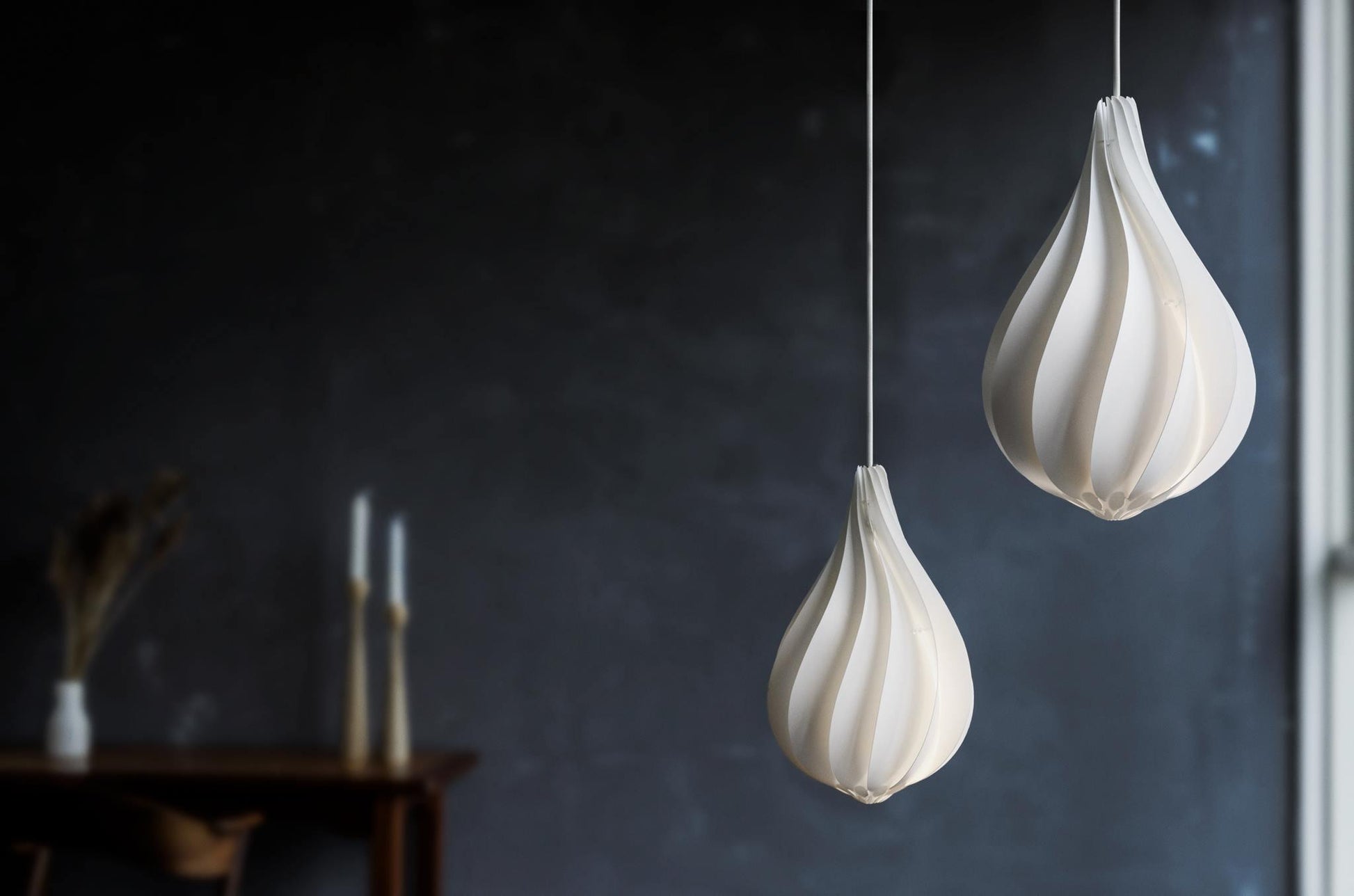 Ersoran Modern Minimalist Nordic Plastic Pendant Light-Neutral Decor