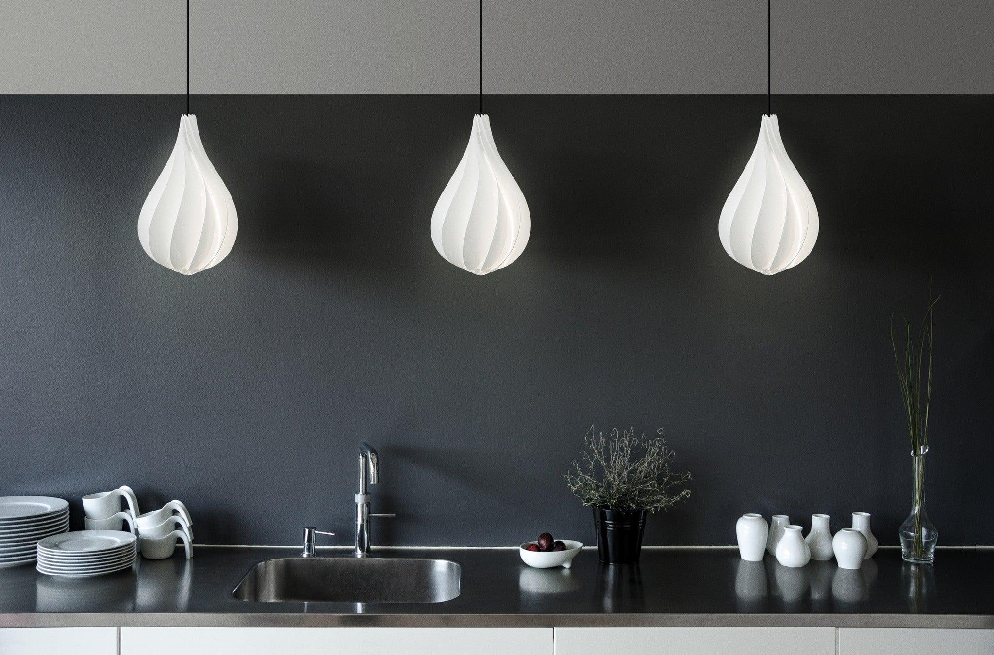 Ersoran Modern Minimalist Nordic Plastic Pendant Light-Neutral Decor