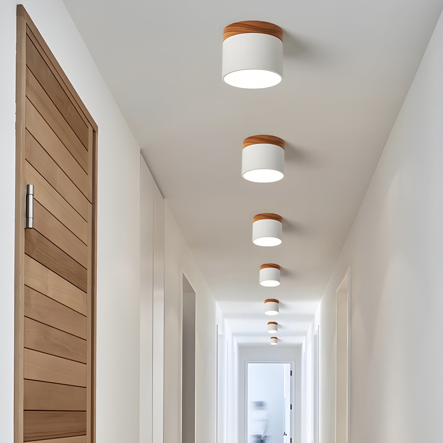 Caveleth Modern Minimalist Wooden Surface Downlight-Neutral Decor