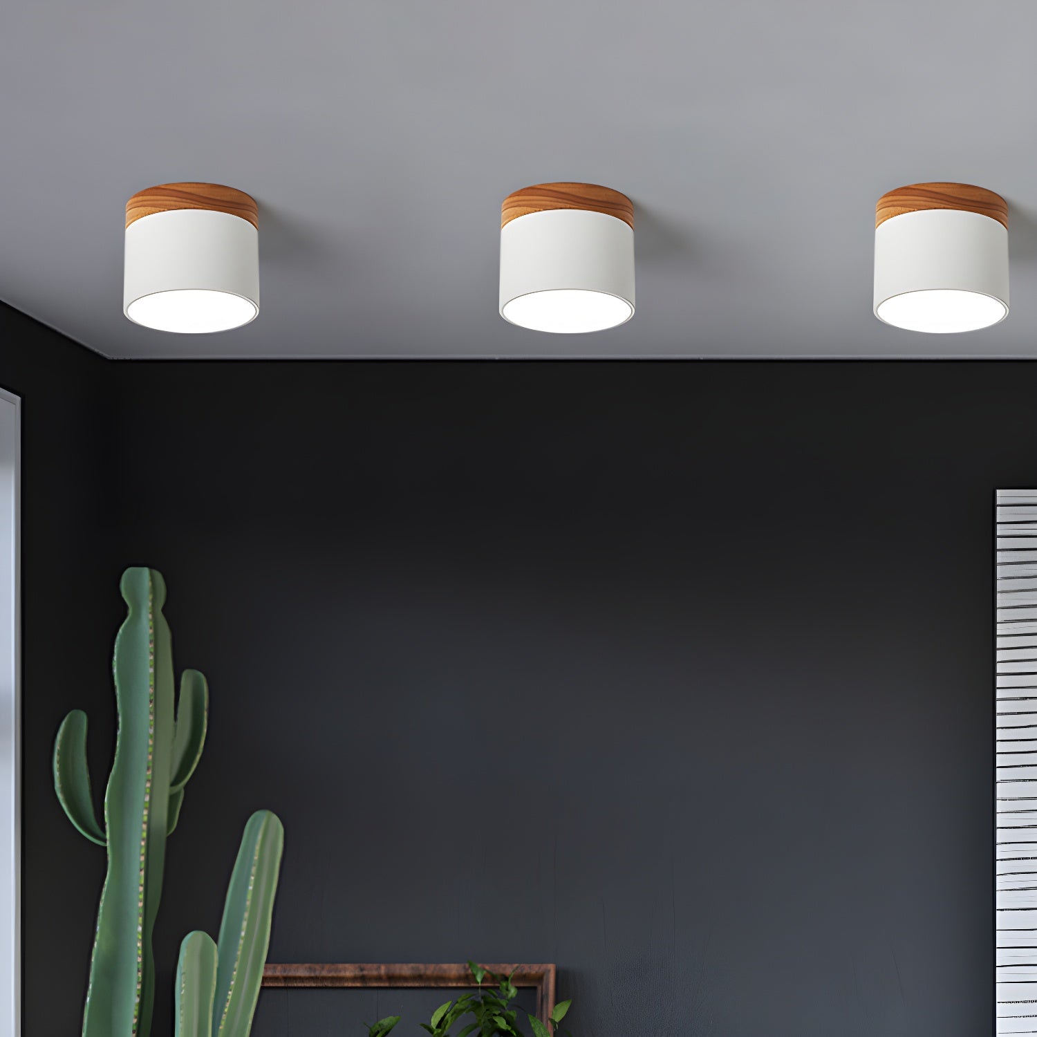 Caveleth Modern Minimalist Wooden Surface Downlight-Neutral Decor
