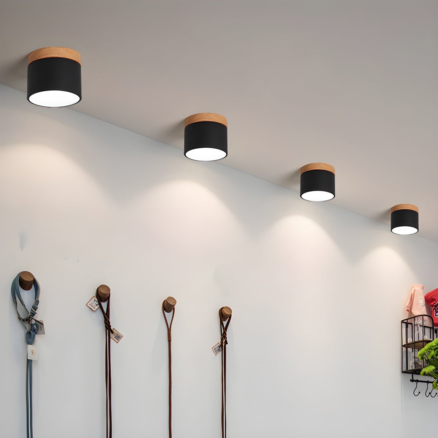 Caveleth Modern Minimalist Wooden Surface Downlight-Neutral Decor