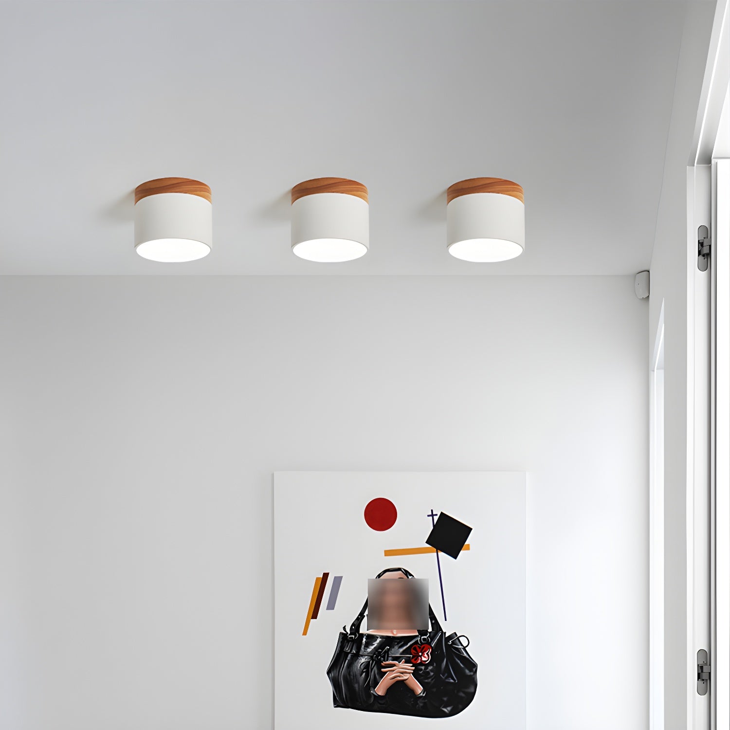 Caveleth Modern Minimalist Wooden Surface Downlight-Neutral Decor