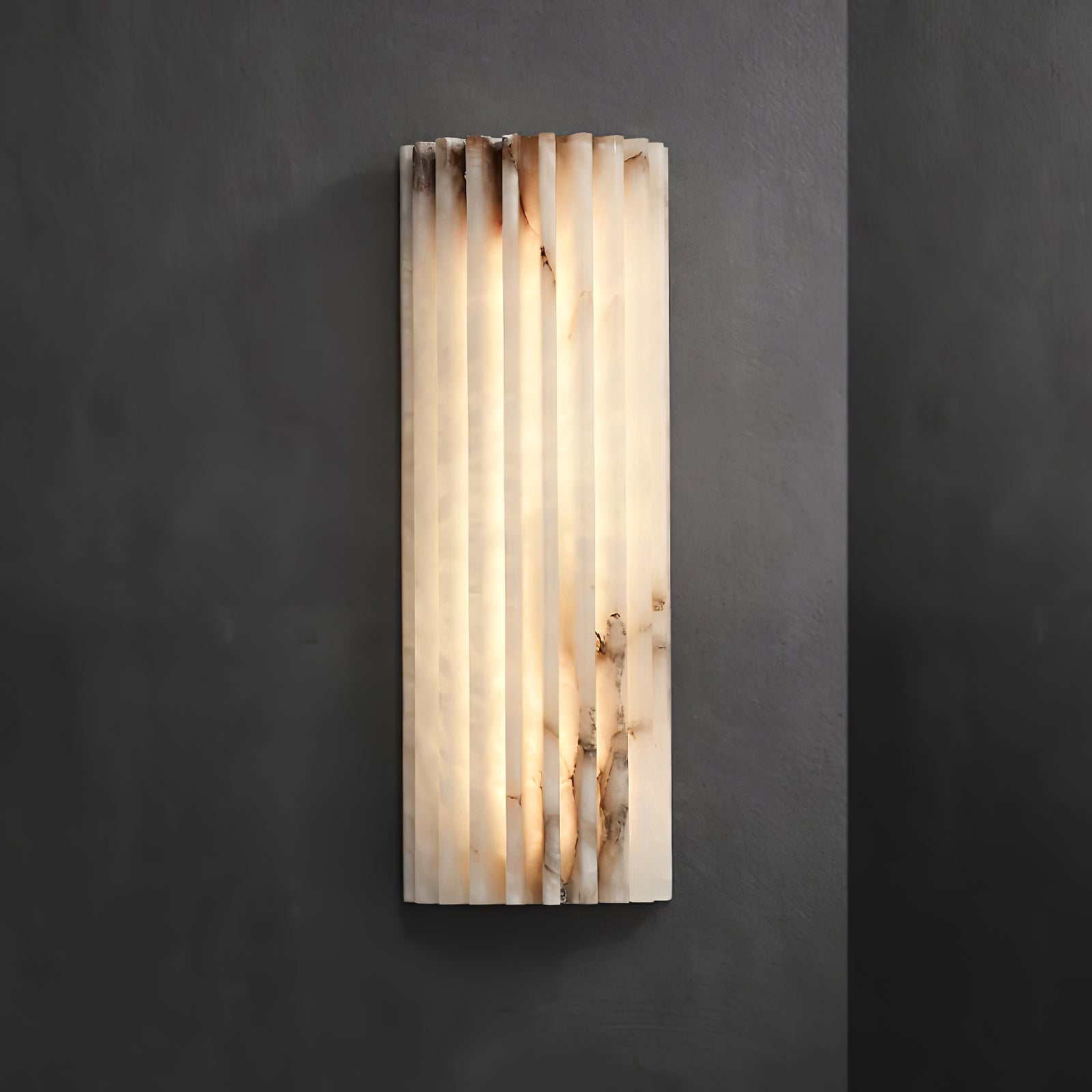 Orvian Wall Lamp Alabaster Minimalist-Neutral Decor
