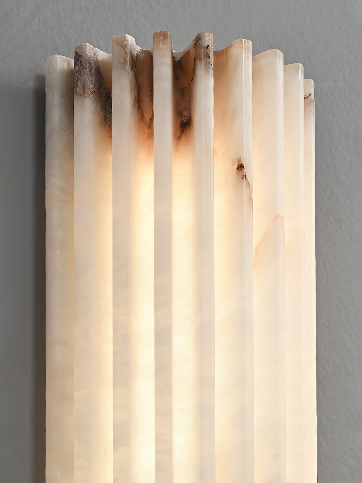 Deveny Alabaster Wall Lamp-Neutral Decor