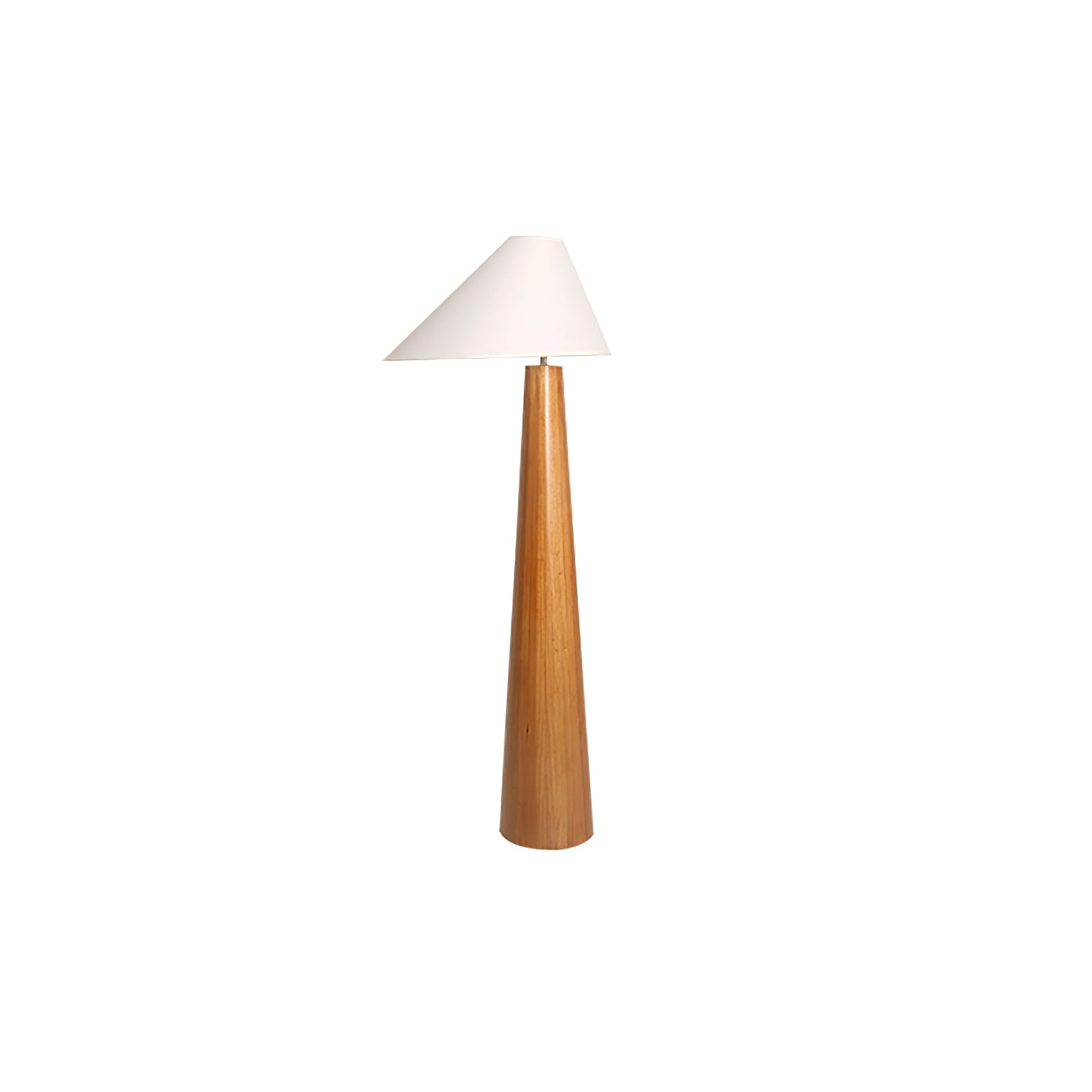 Pinnacle Minimalist Wood Floor Lamp-Neutral Decor