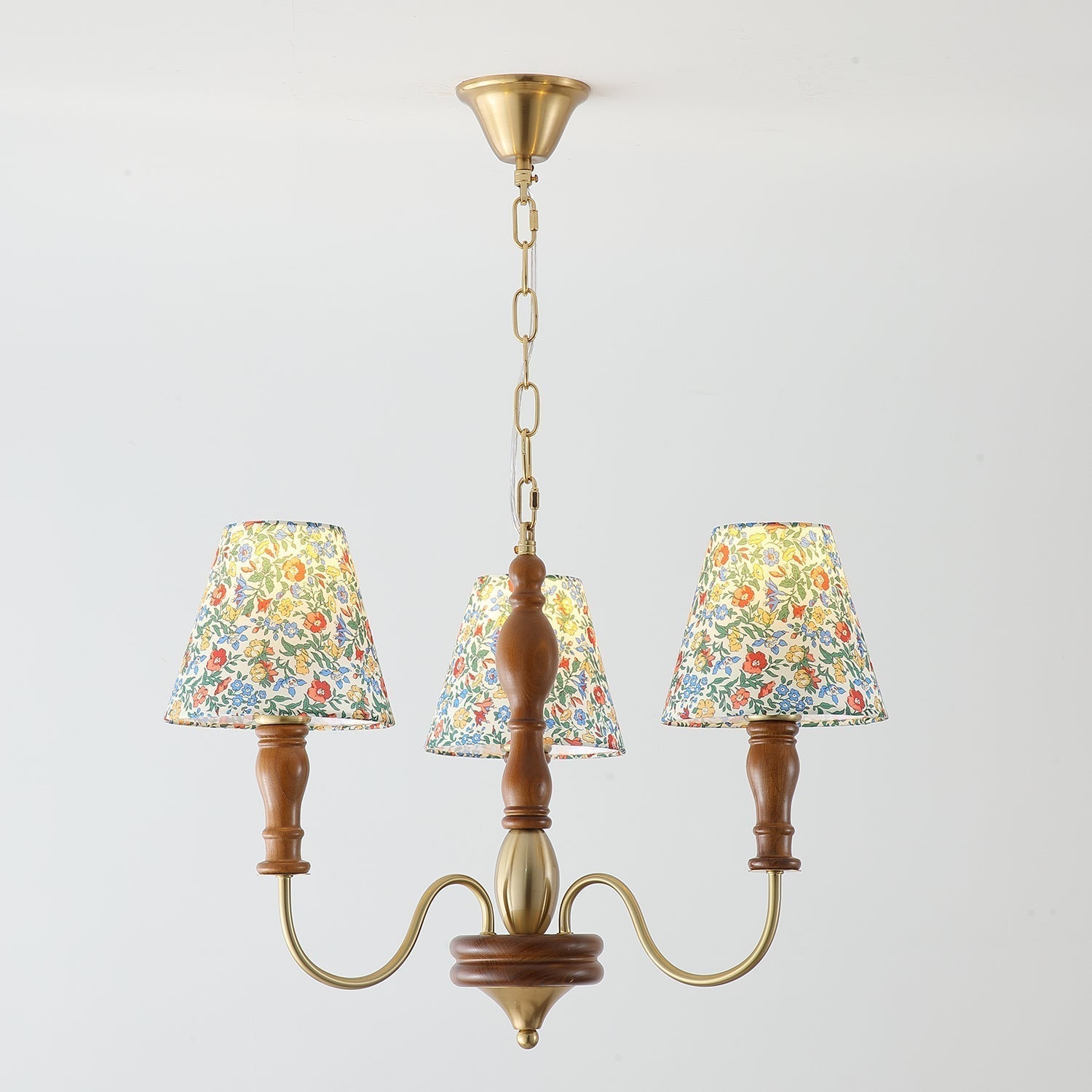 Cassian Chandelier Flower Fabric - Neutralighting