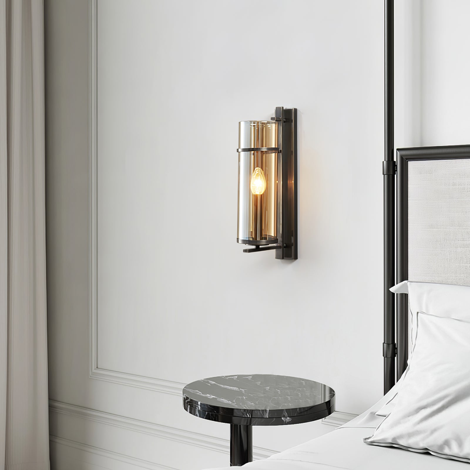 Niroxen Premium Nordic Art Glass Wall Lamp-Neutral Decor