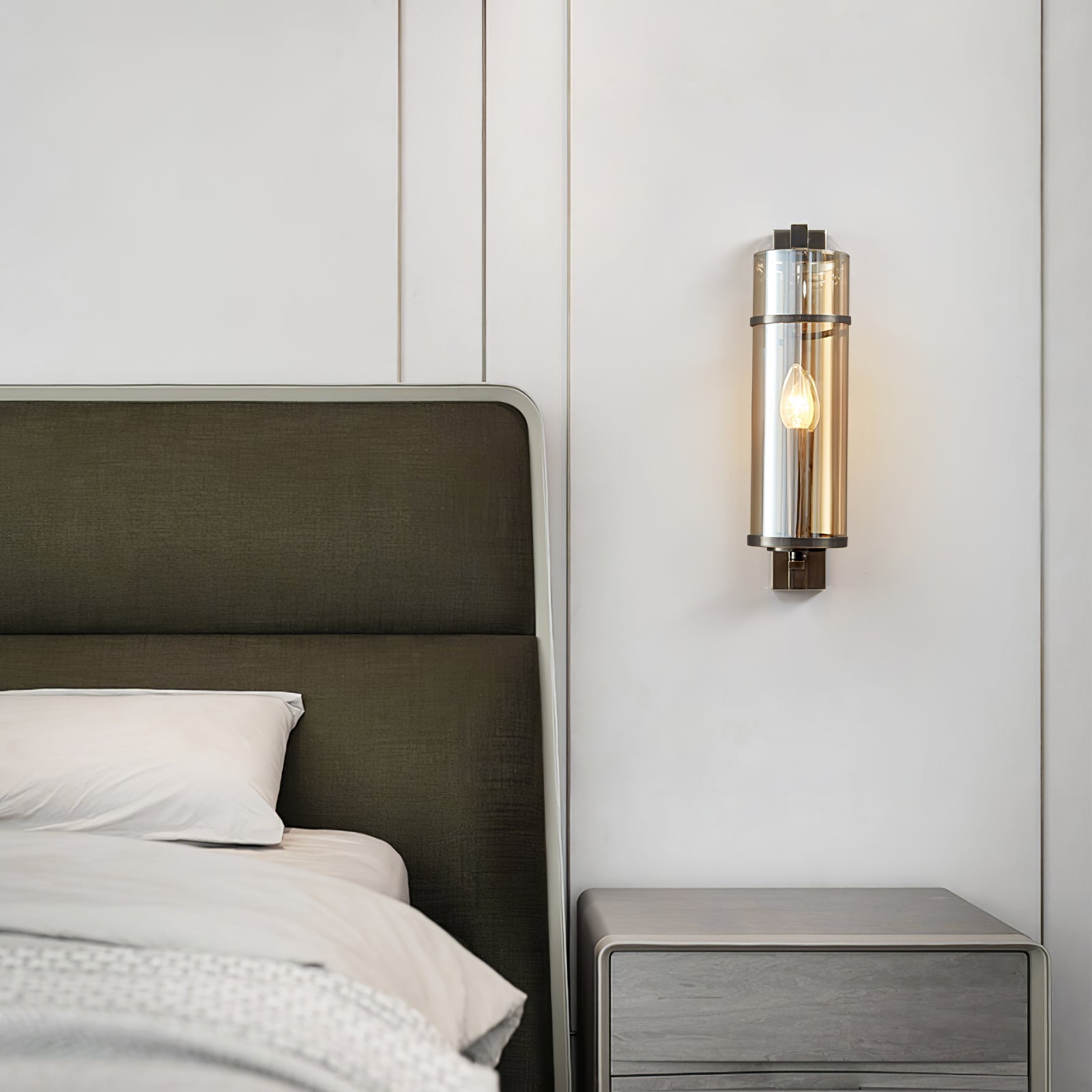 Niroxen Premium Nordic Art Glass Wall Lamp-Neutral Decor