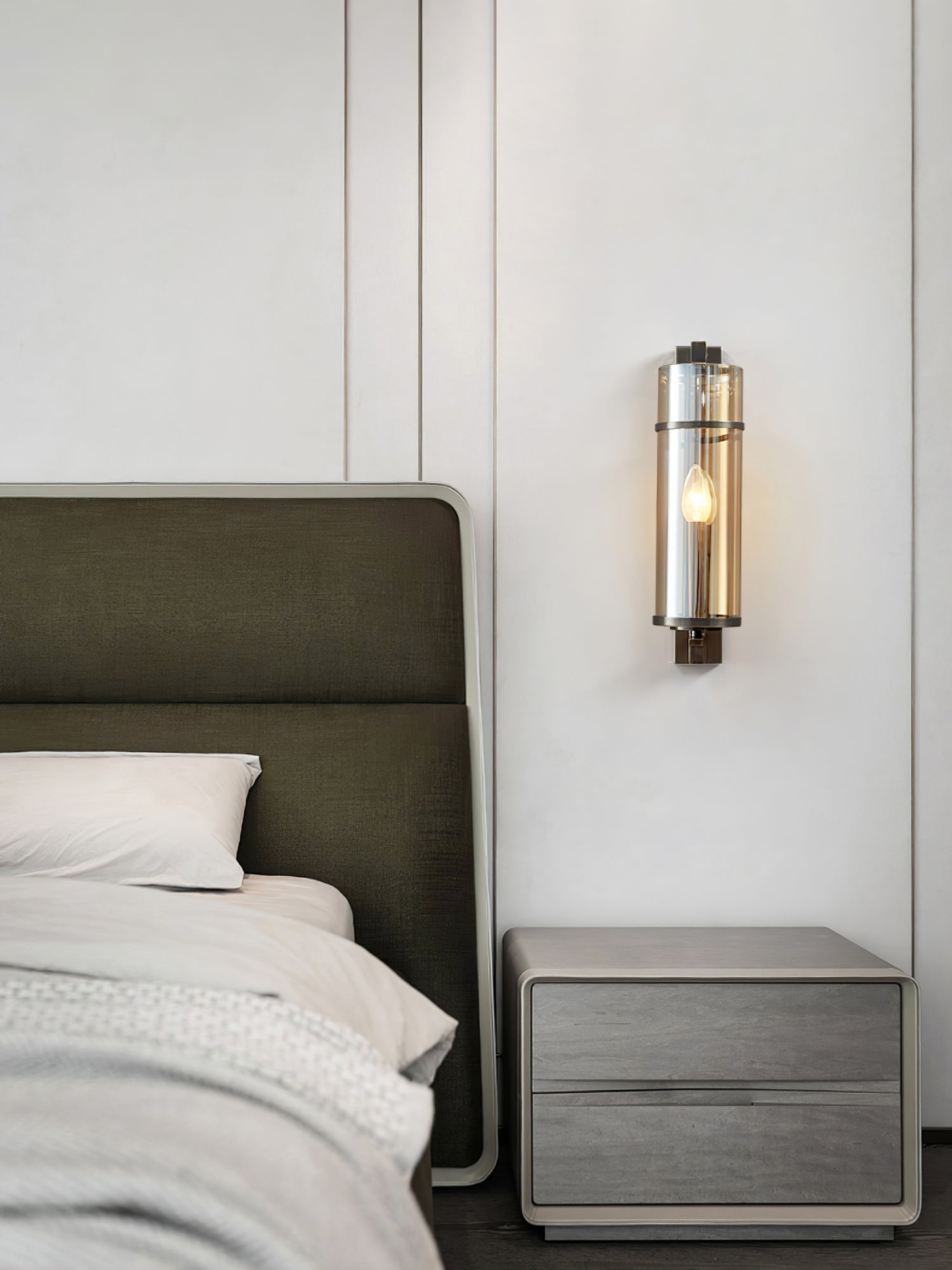 Niroxen Premium Nordic Art Glass Wall Lamp-Neutral Decor