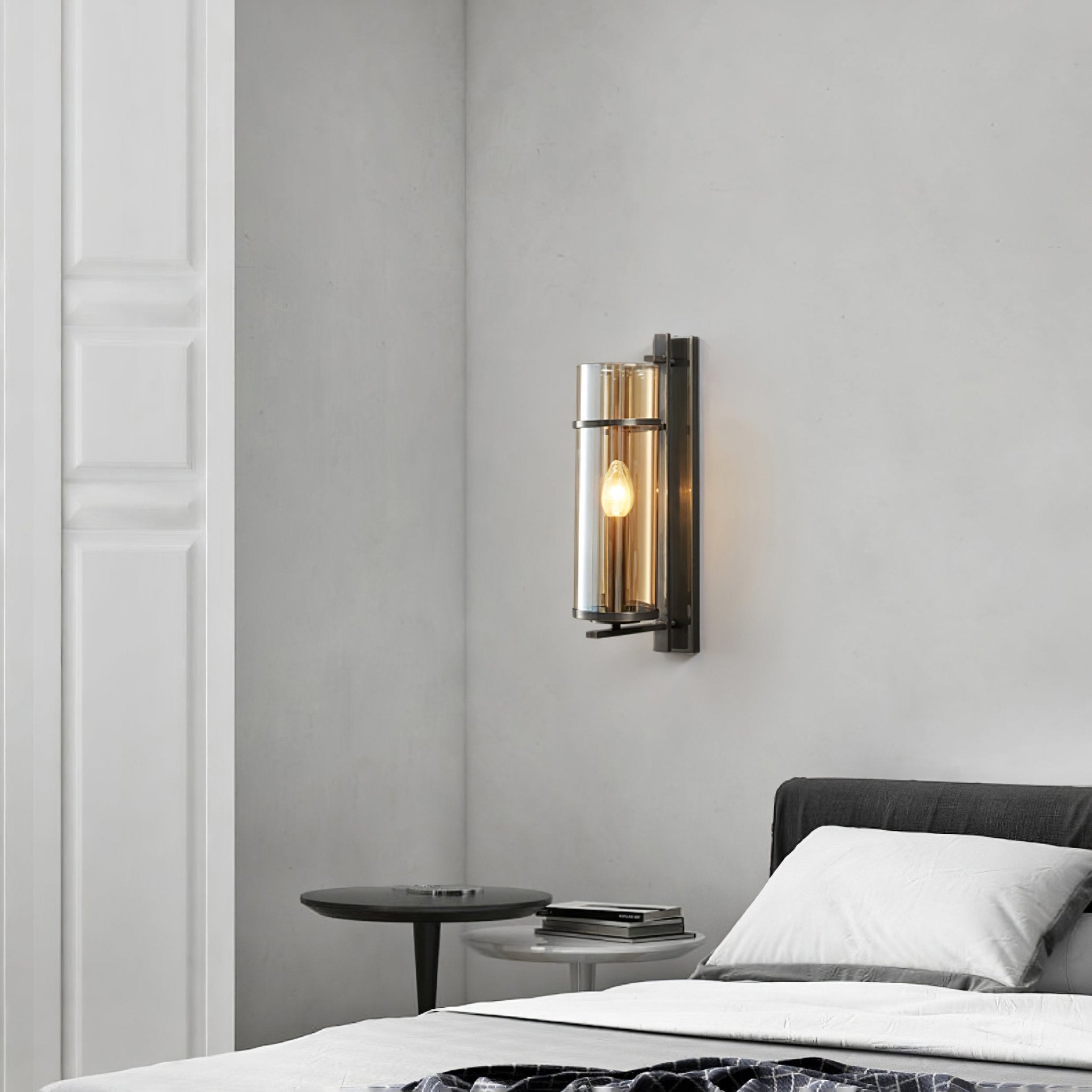 Niroxen Premium Nordic Art Glass Wall Lamp-Neutral Decor