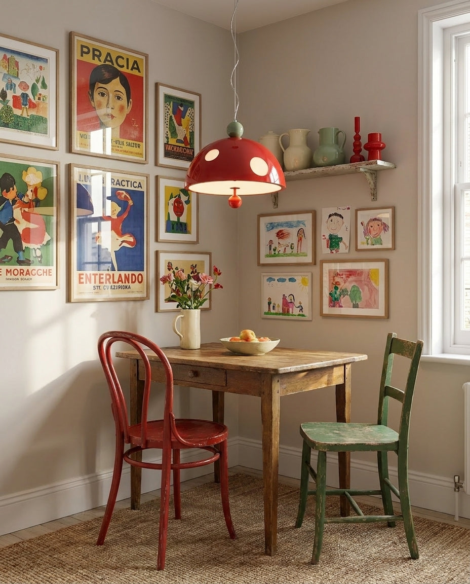 Toadstool Pendant Light