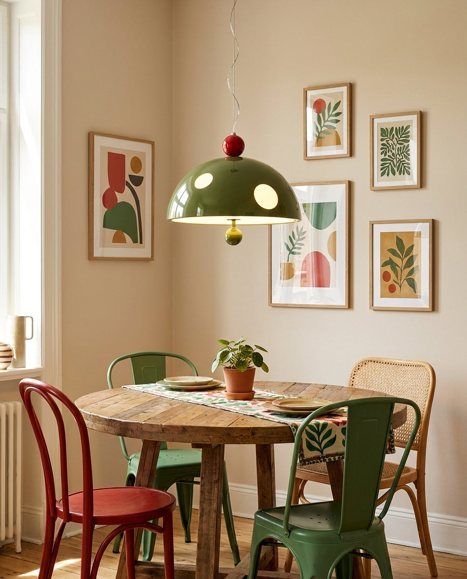 Toadstool Pendant Light