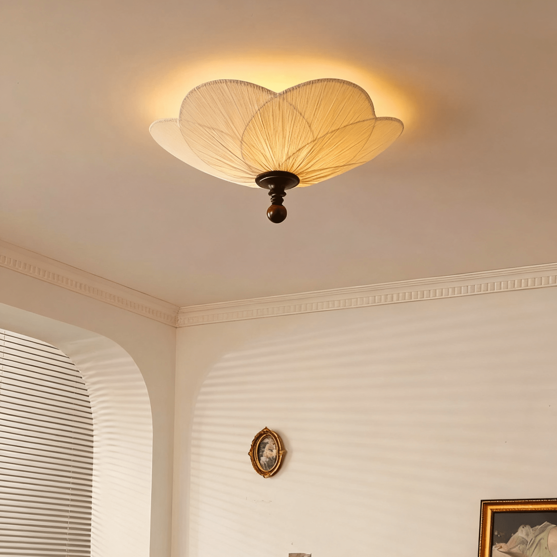 Doth Bloom Ceiling Light-Neutral Decor
