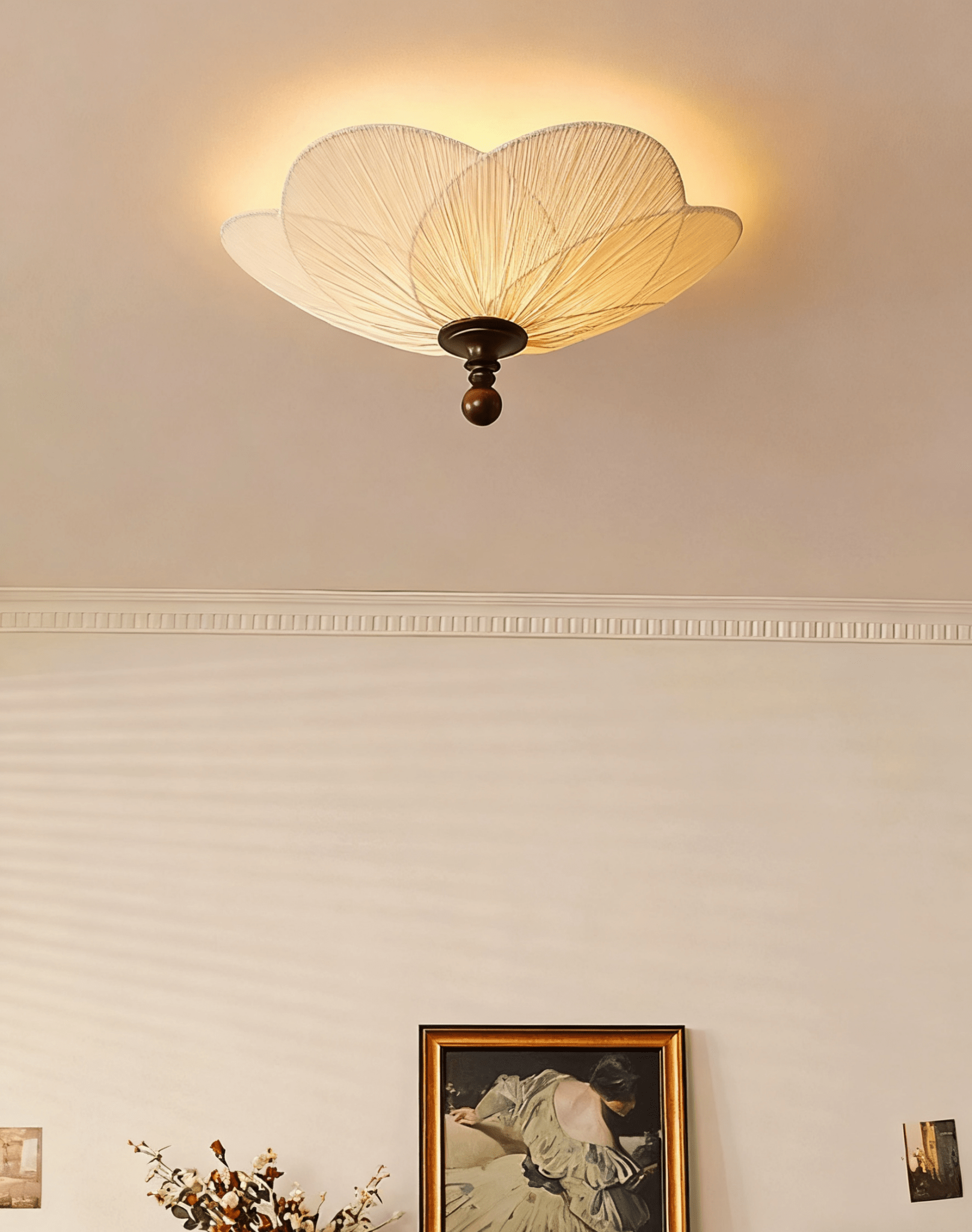 Doth Bloom Ceiling Light-Neutral Decor