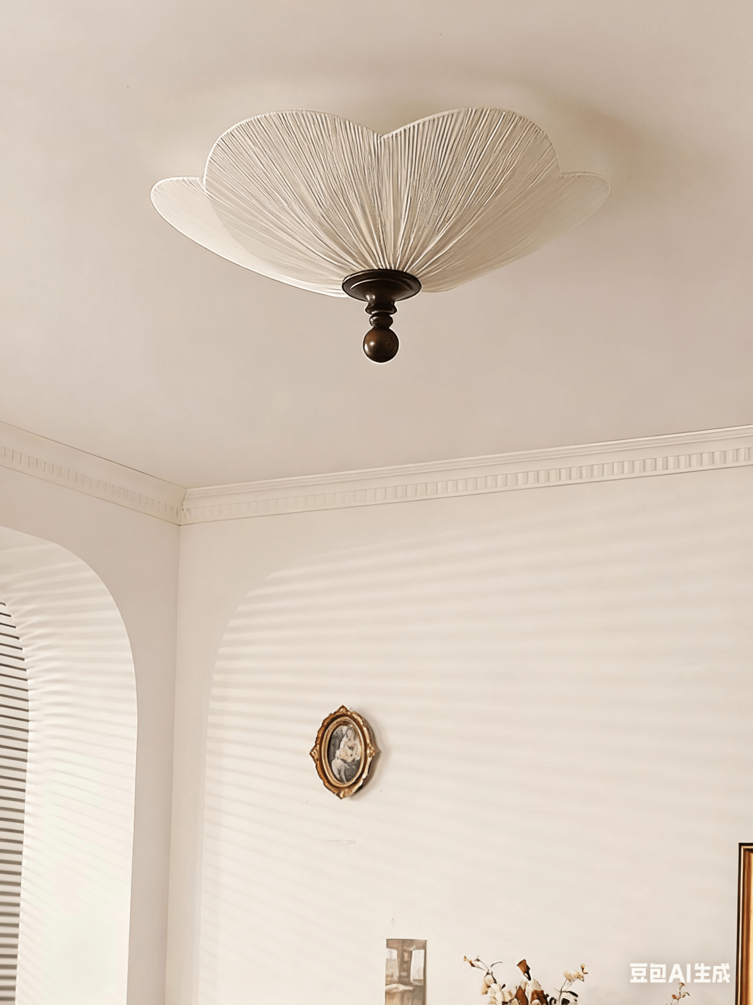 Doth Bloom Ceiling Light-Neutral Decor