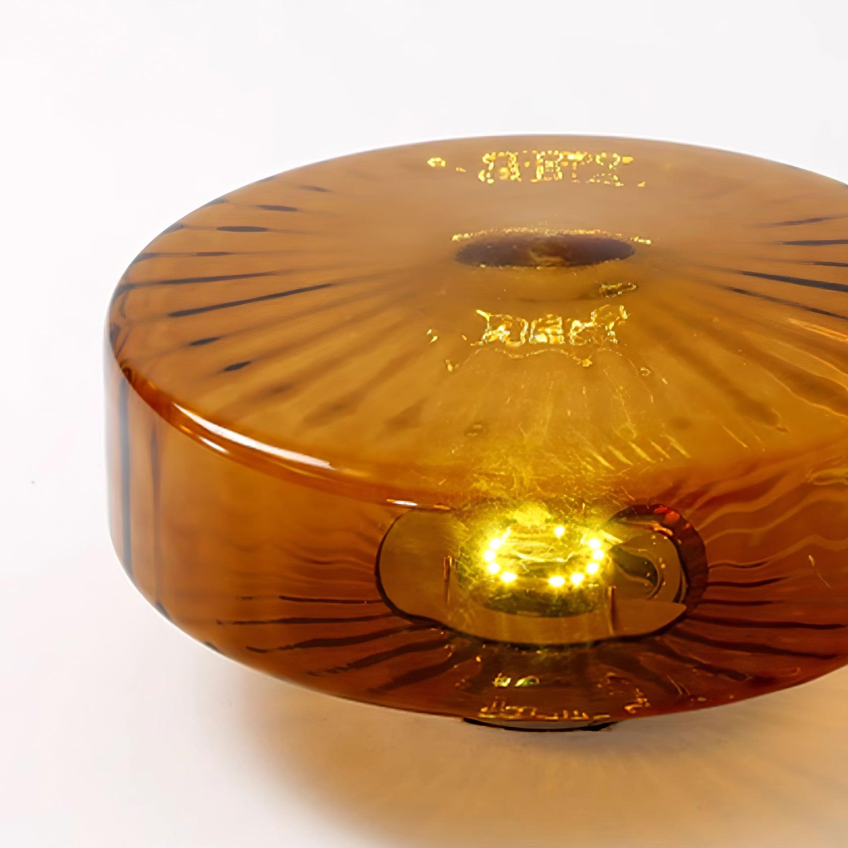 June Amber Glass Ceiling Light - Neutralighting