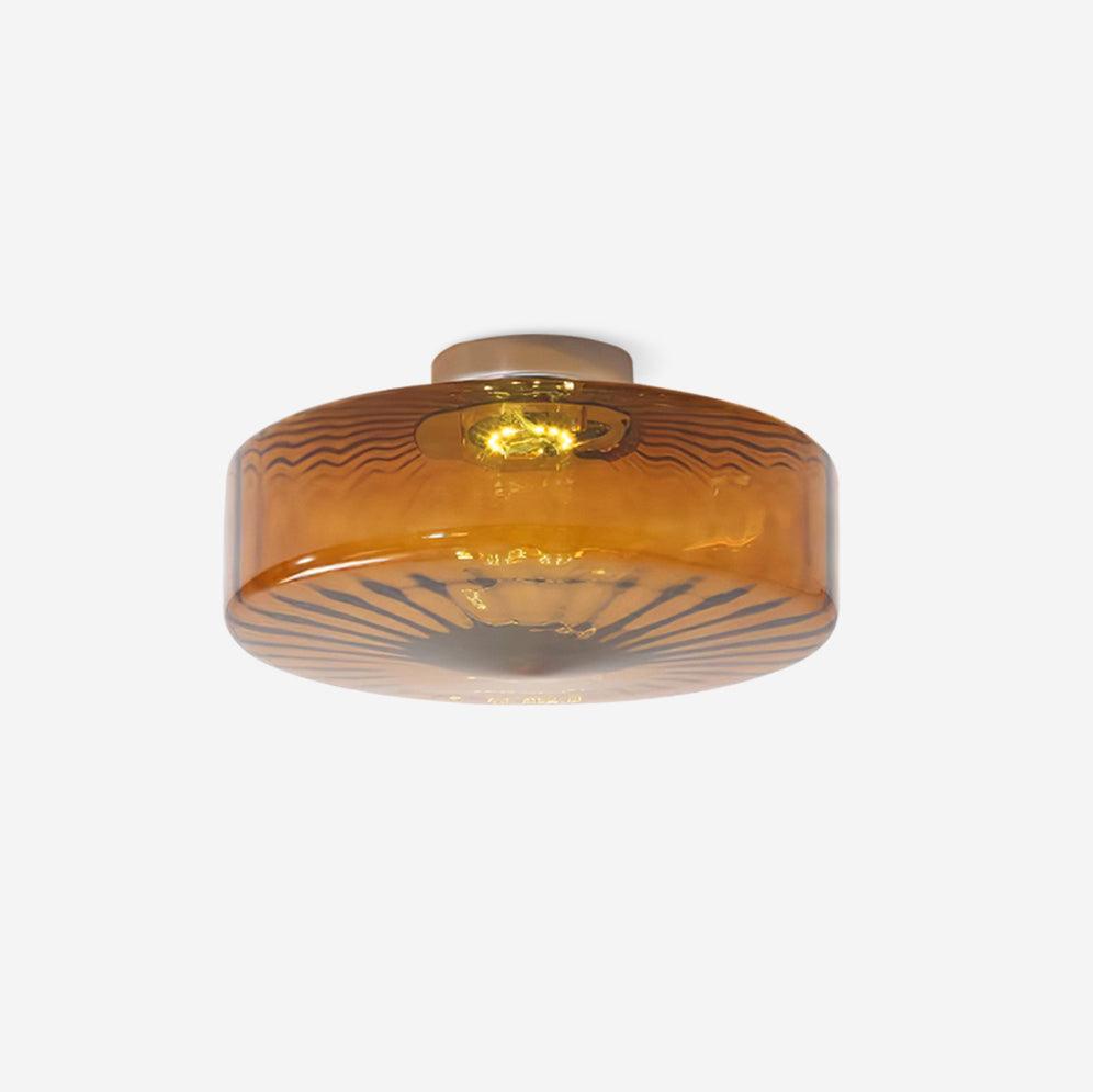 June Amber Glass Ceiling Light - Neutralighting