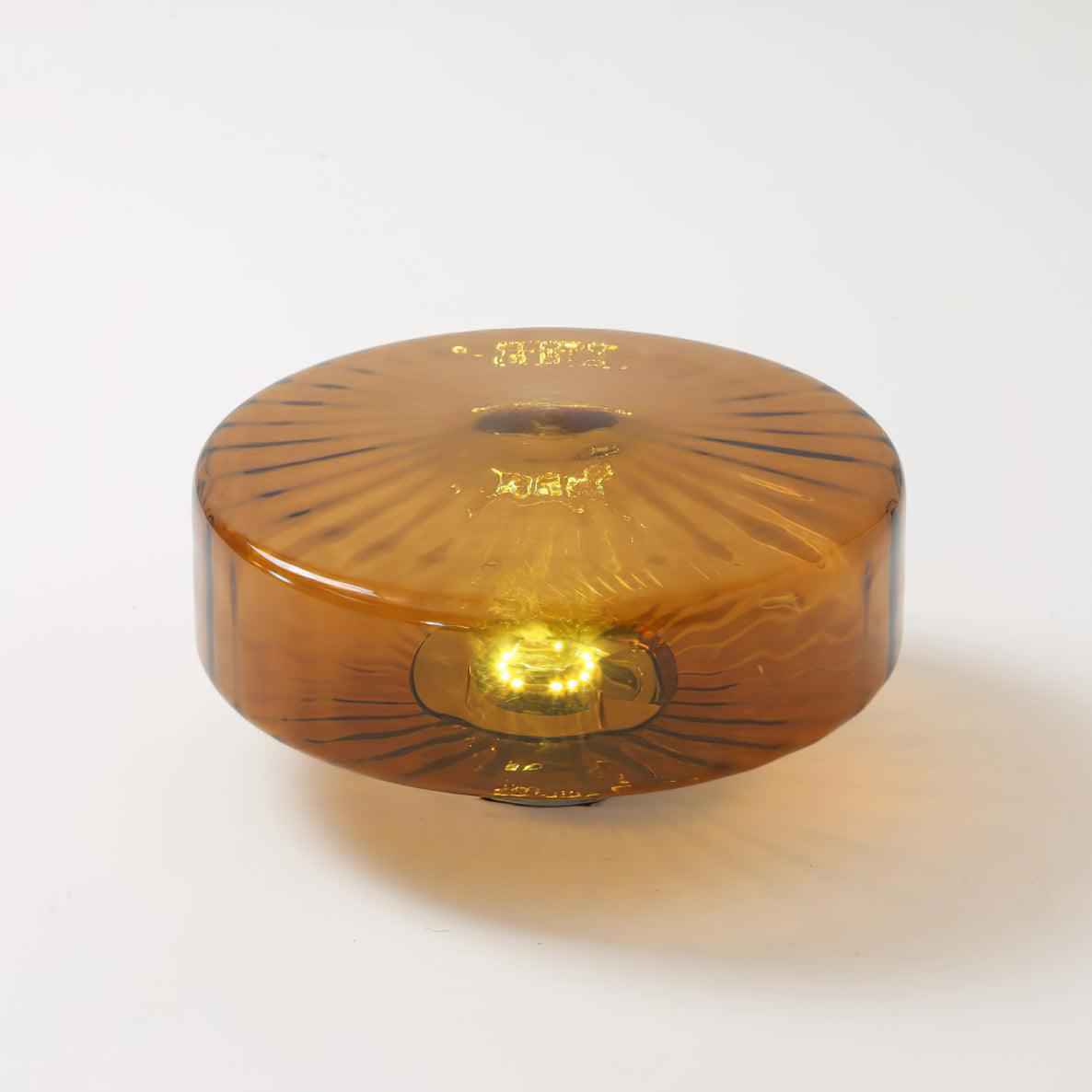 June Amber Glass Ceiling Light - Neutralighting