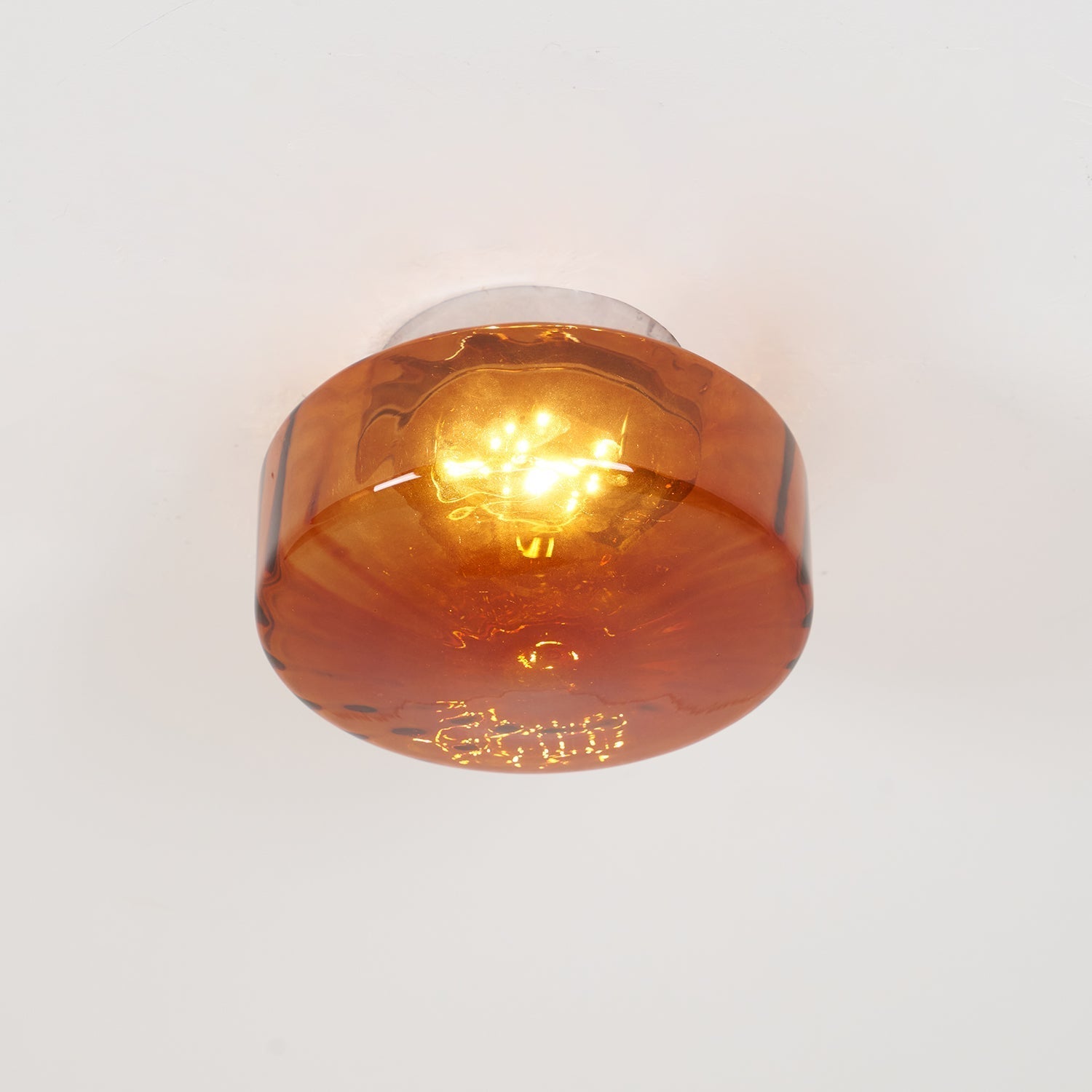 June Amber Glass Ceiling Light - Neutralighting