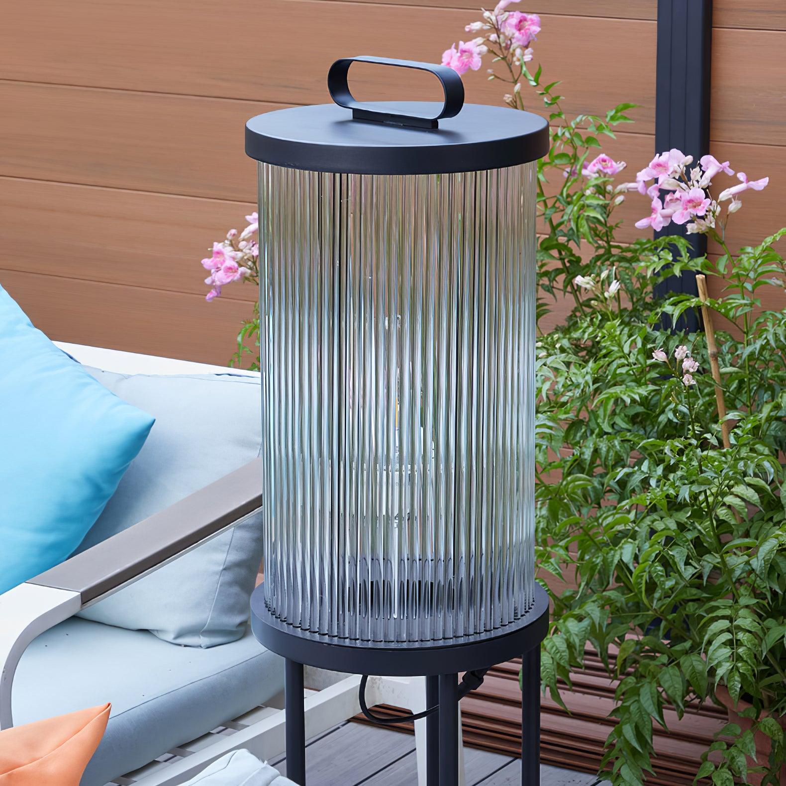 Niri Steel Acrylic Minimalist Floor Lamp-Neutral Decor