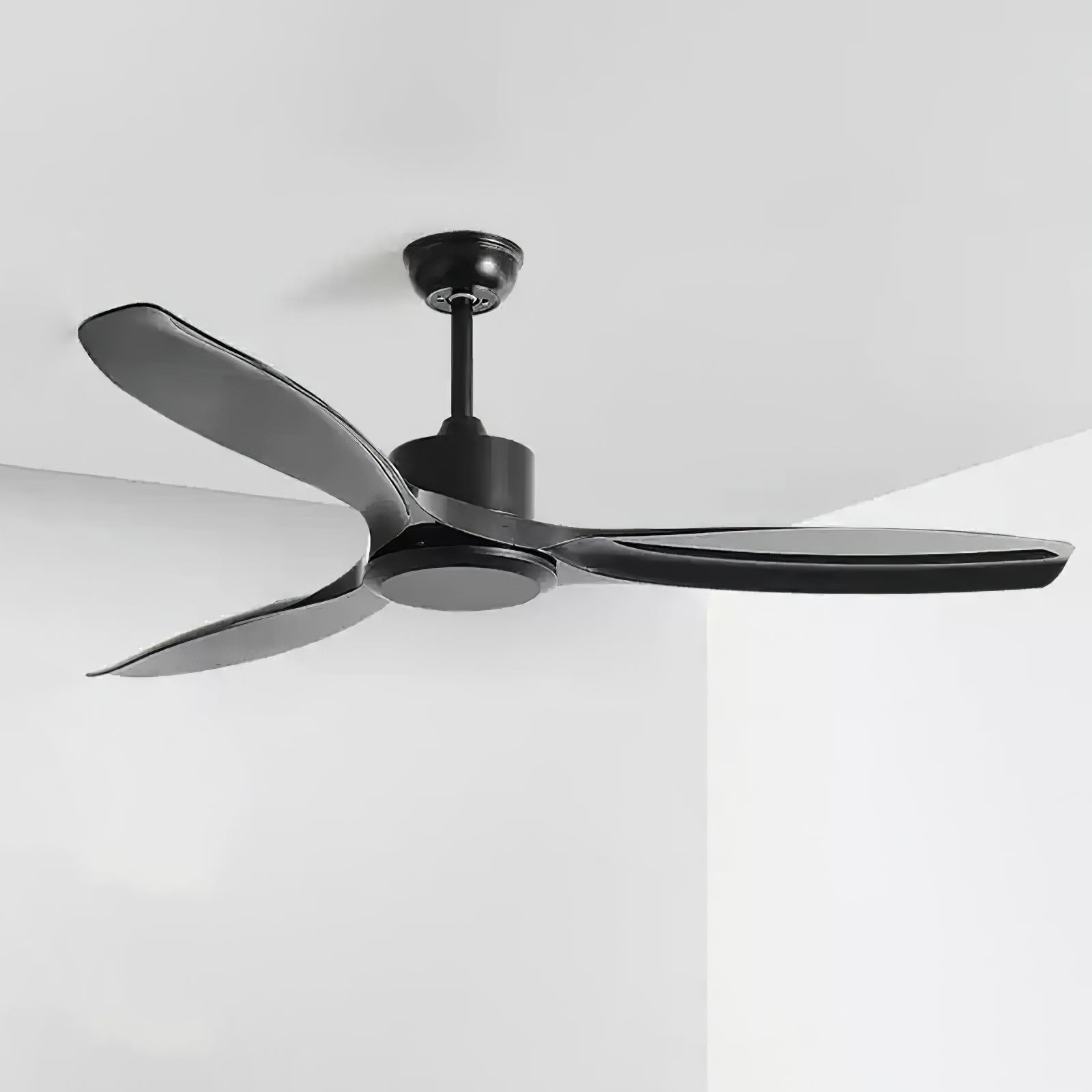 Meren Minimalist Wood Ceiling Fan Light-Neutral Decor