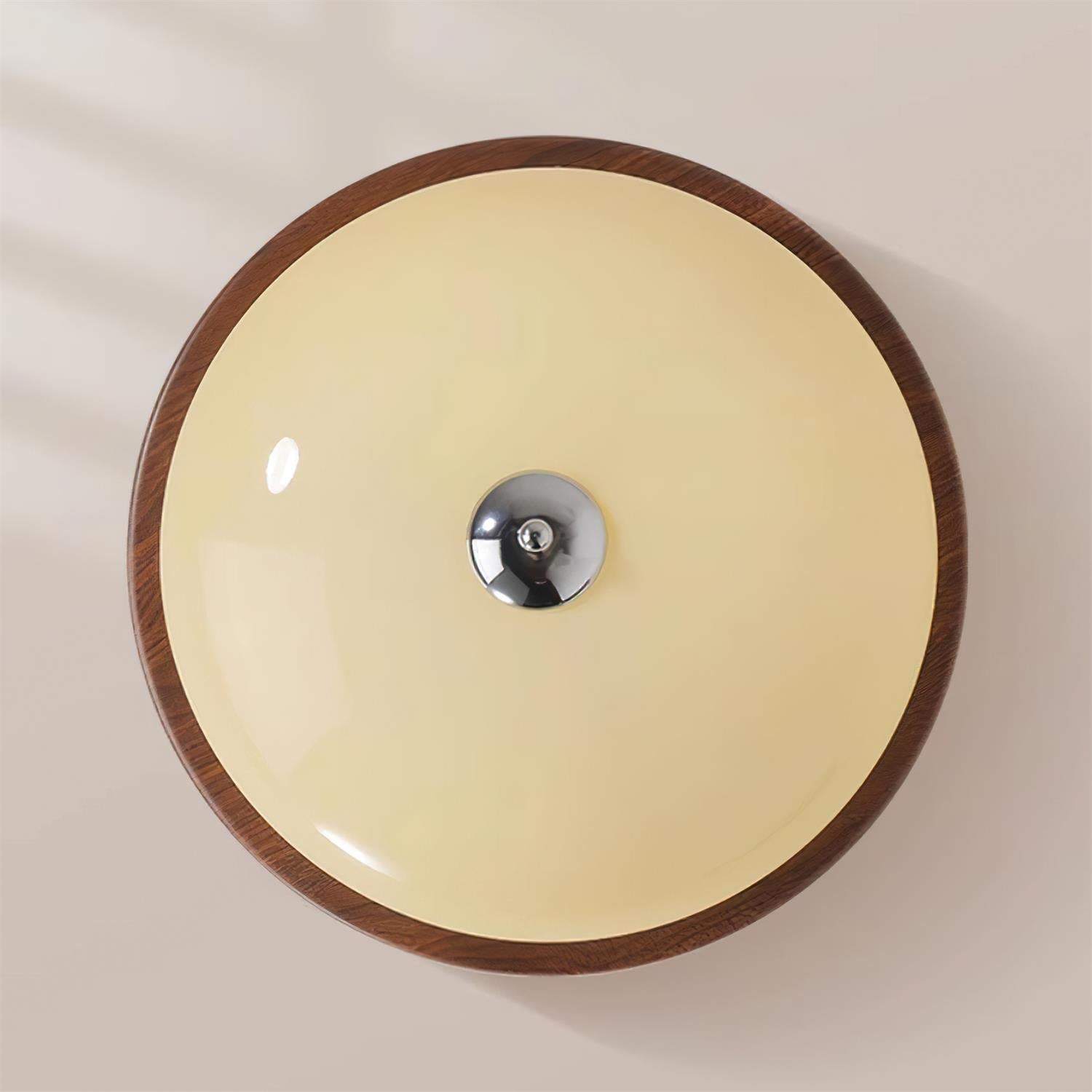 Povio Glass Flush Mount Ceiling Light