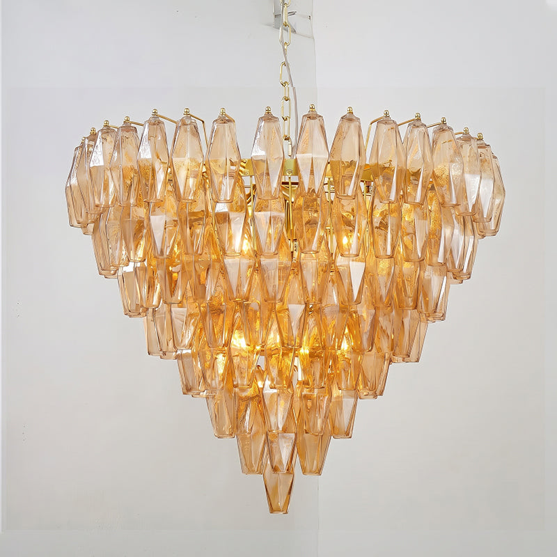 Rosalique Glass Chandelier