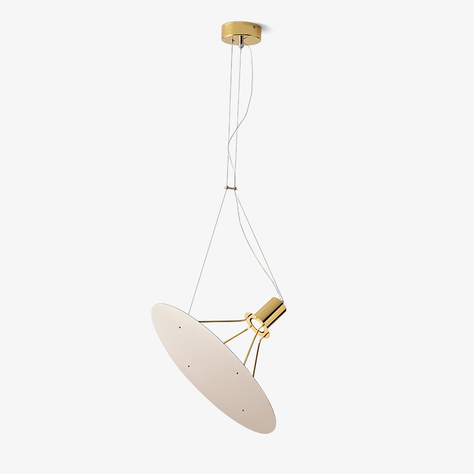 Brio Steel Minimalistic Pendant Lamp-Neutral Decor