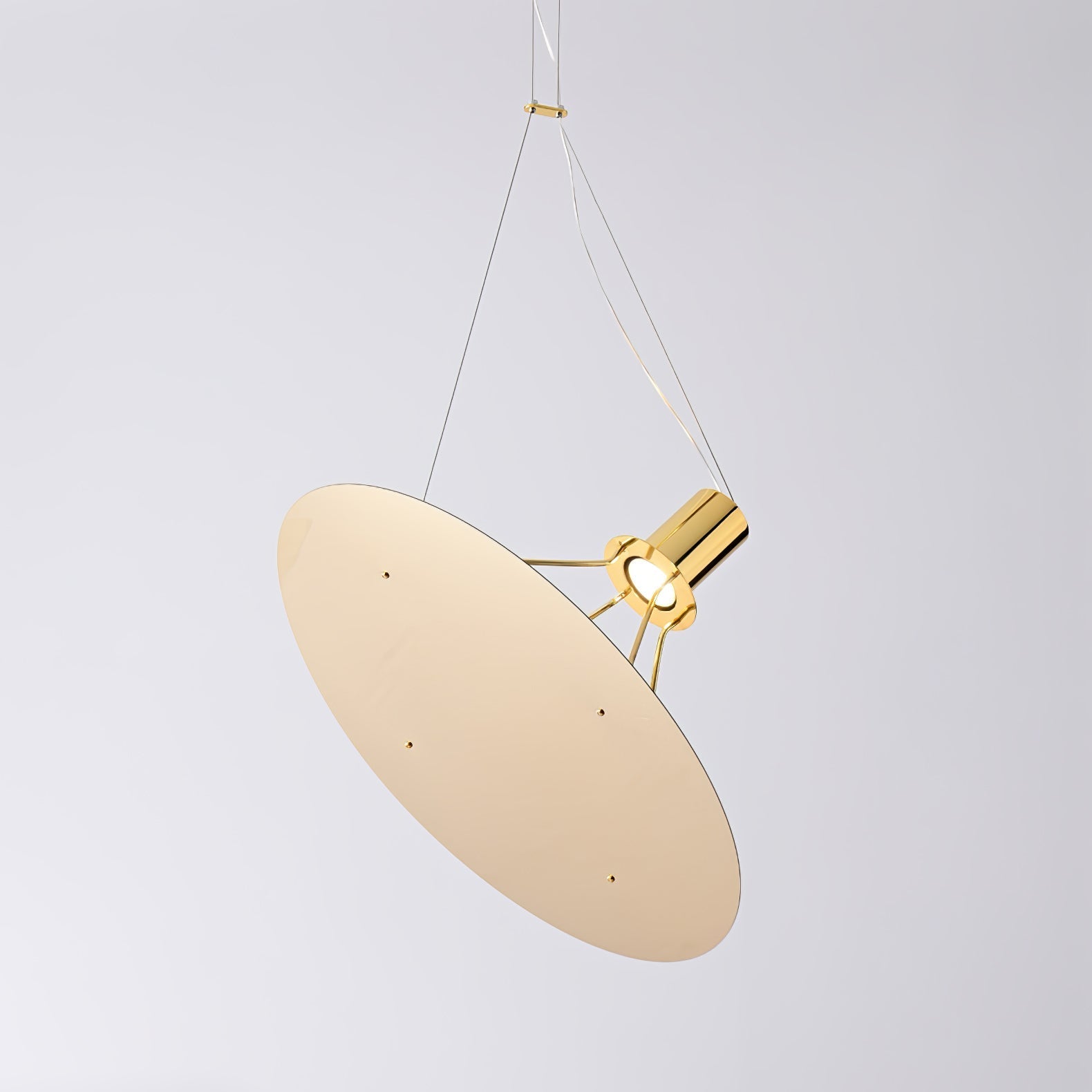 Brio Steel Minimalistic Pendant Lamp-Neutral Decor