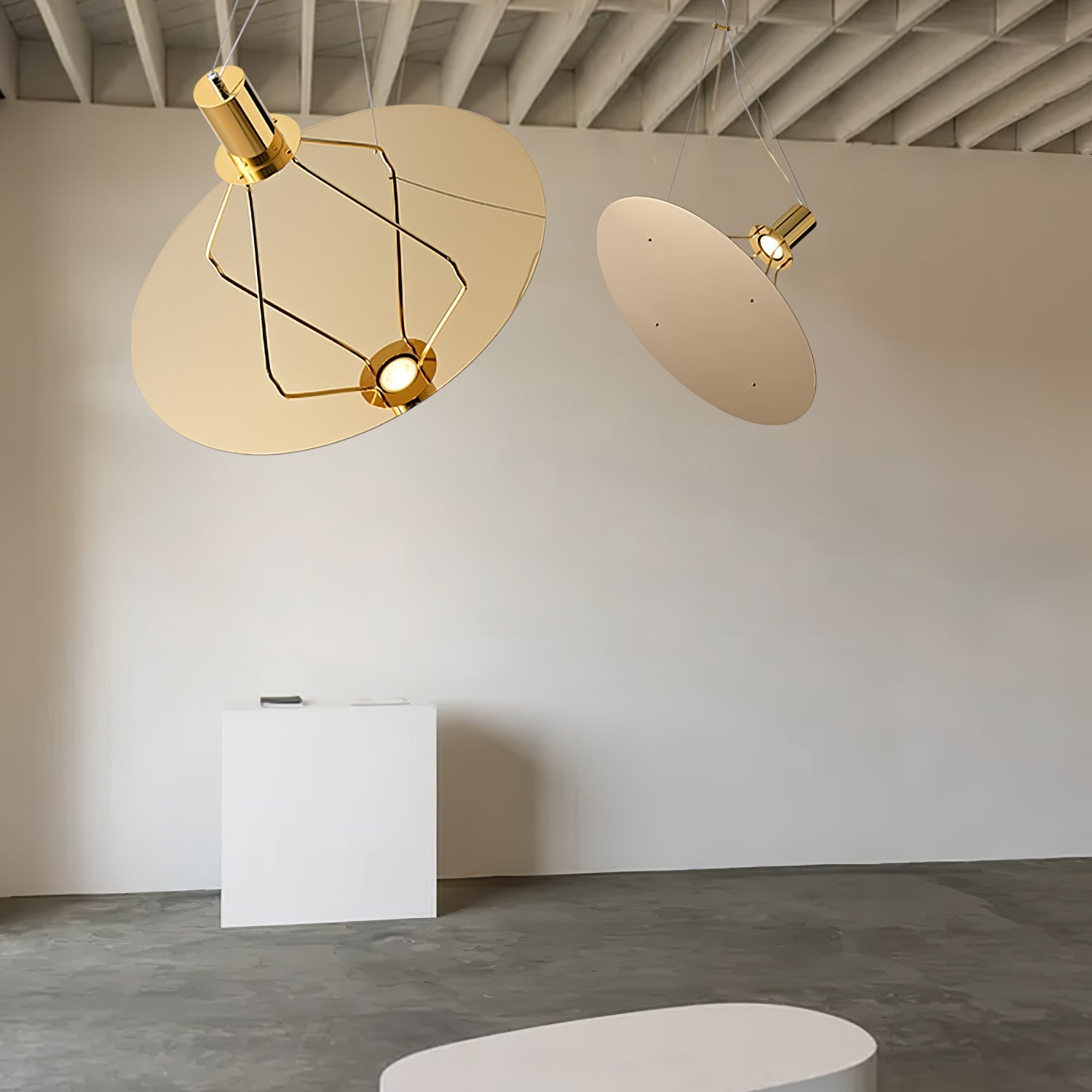 Brio Steel Minimalistic Pendant Lamp-Neutral Decor