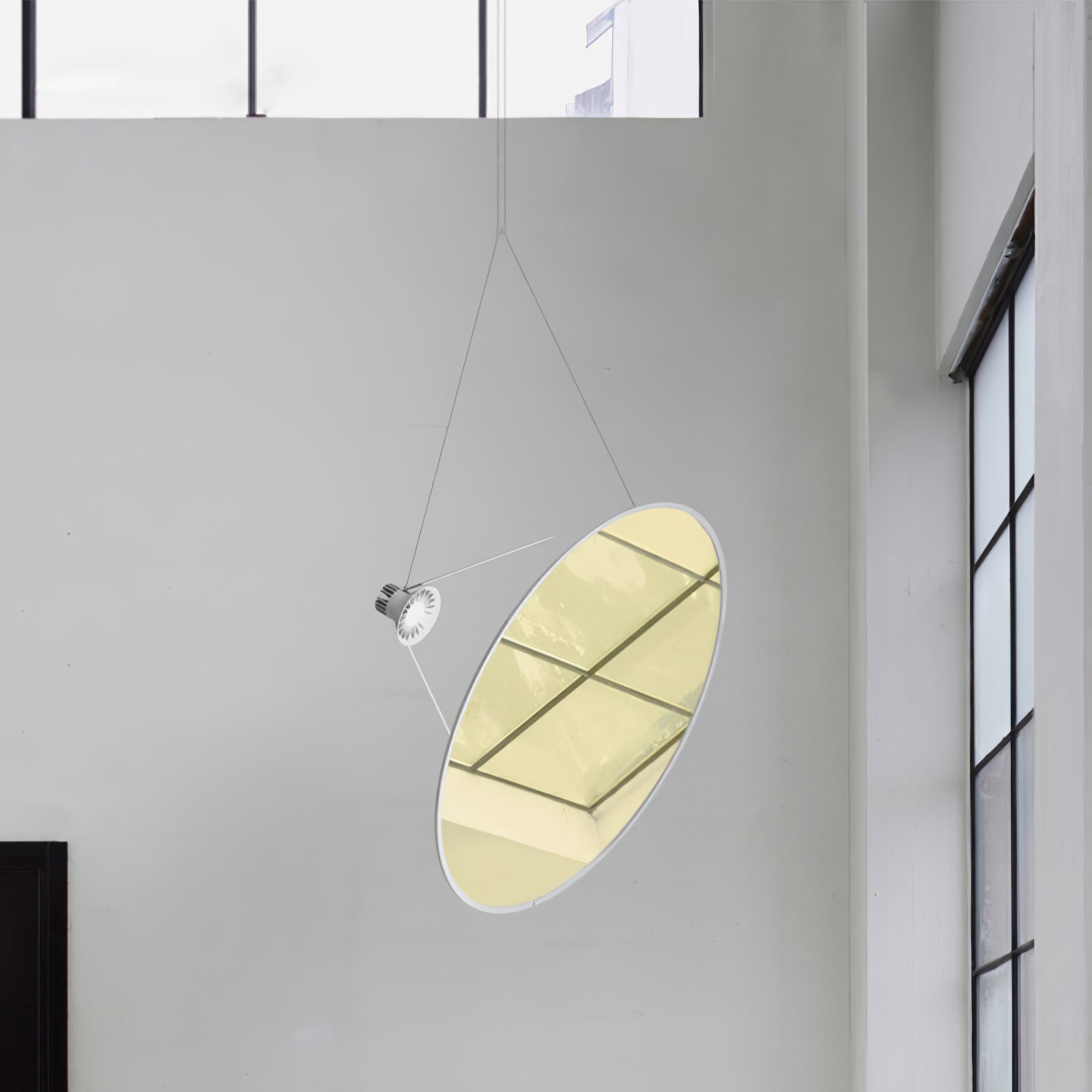Brio Steel Minimalistic Pendant Lamp-Neutral Decor