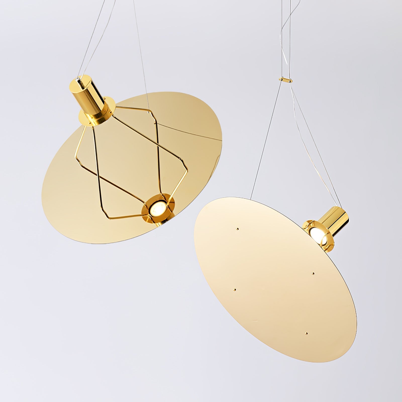 Brio Steel Minimalistic Pendant Lamp-Neutral Decor