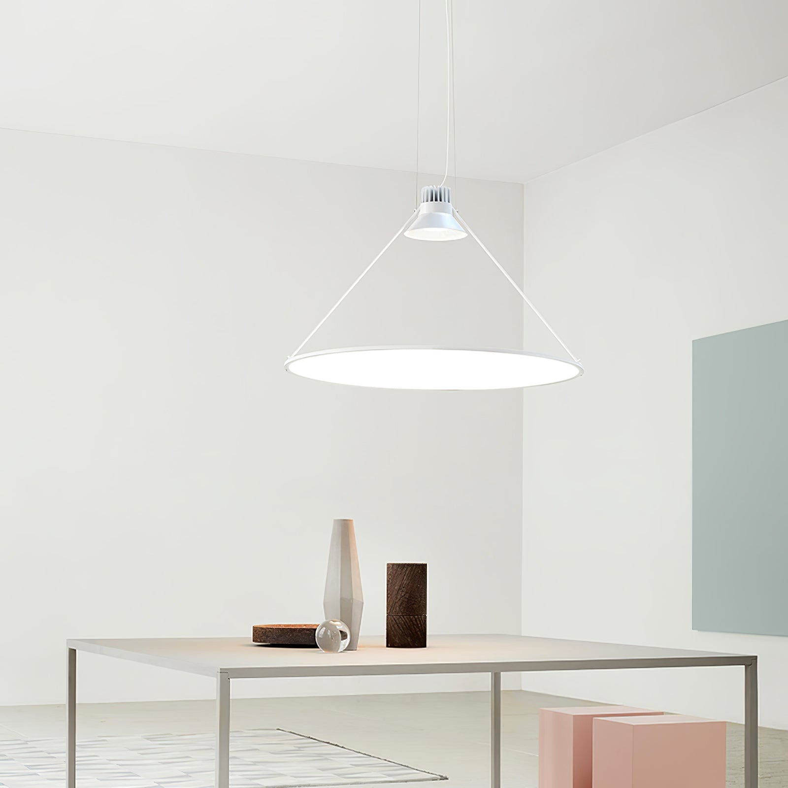 Brio Steel Minimalistic Pendant Lamp-Neutral Decor