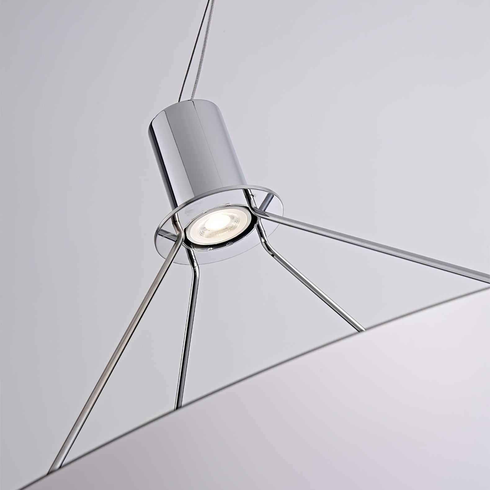 Brio Steel Minimalistic Pendant Lamp-Neutral Decor