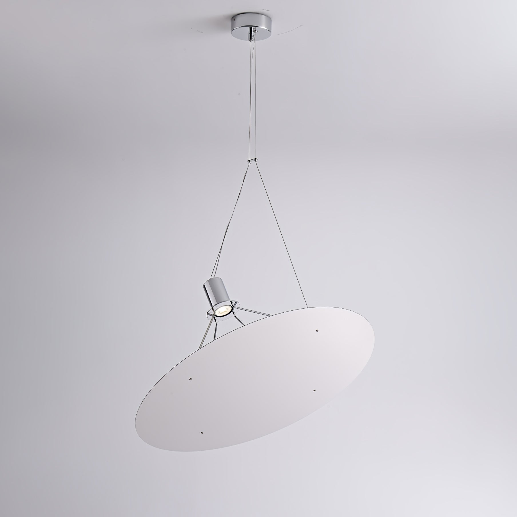 Brio Steel Minimalistic Pendant Lamp-Neutral Decor
