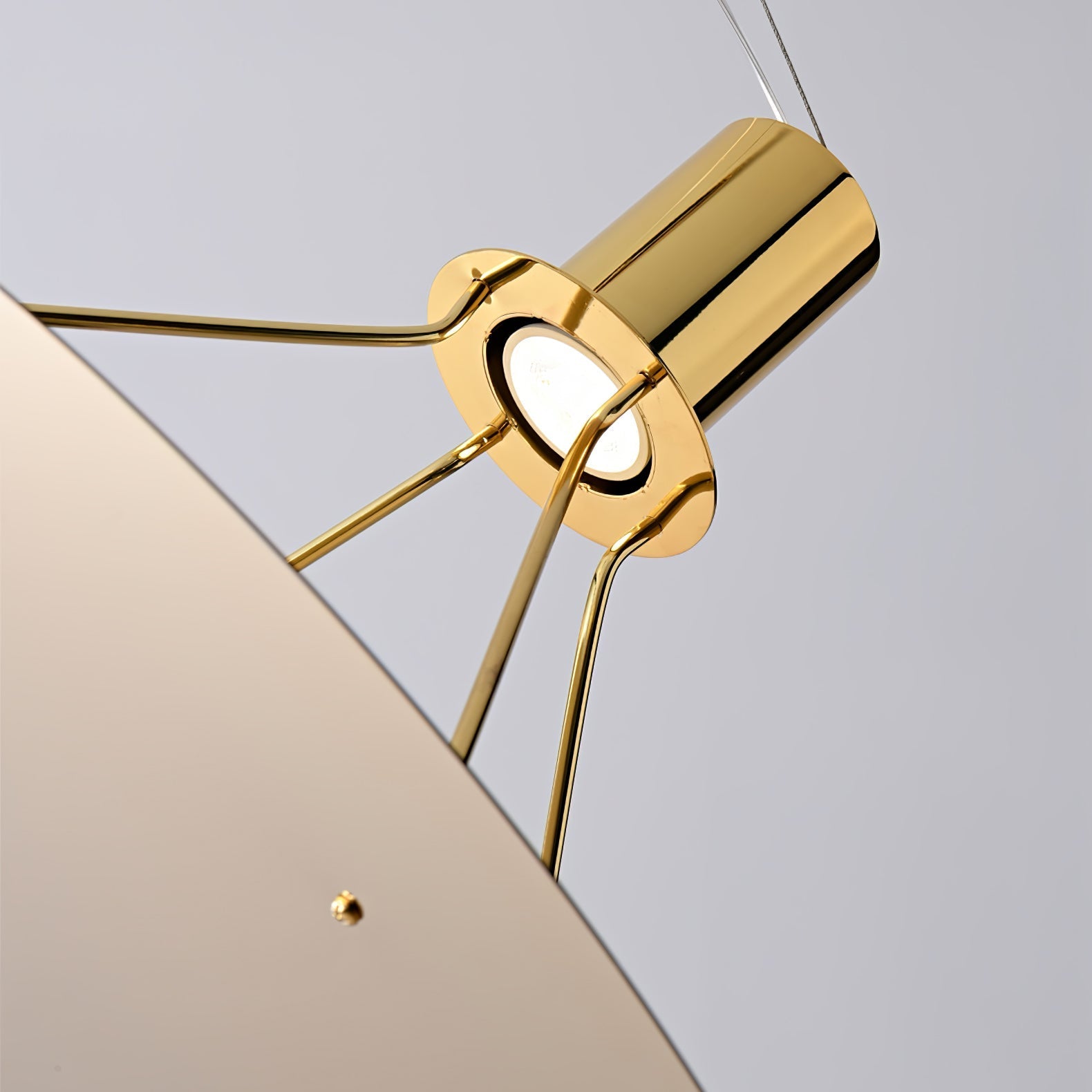 Brio Steel Minimalistic Pendant Lamp-Neutral Decor