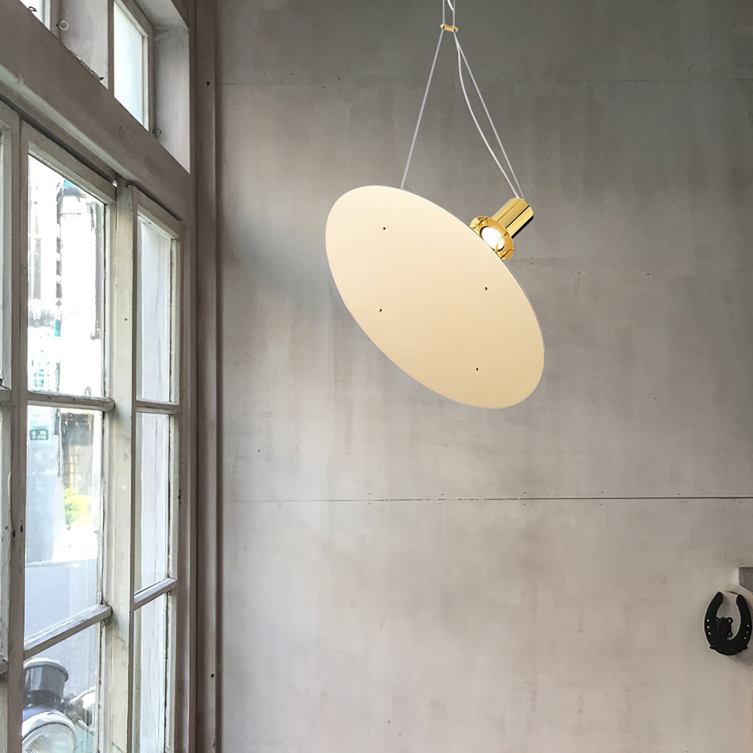 Brio Steel Minimalistic Pendant Lamp-Neutral Decor