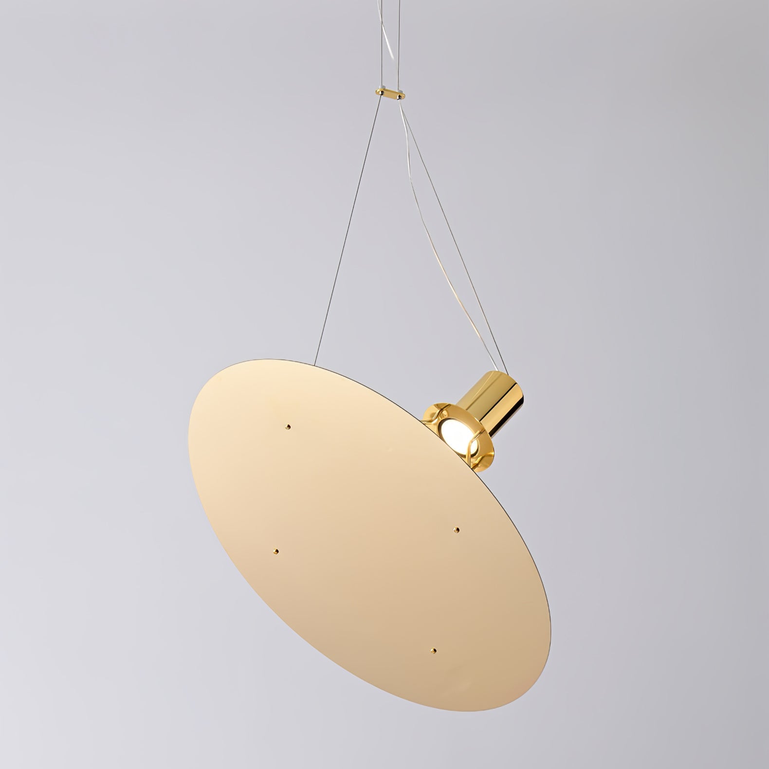 Brio Steel Minimalistic Pendant Lamp-Neutral Decor